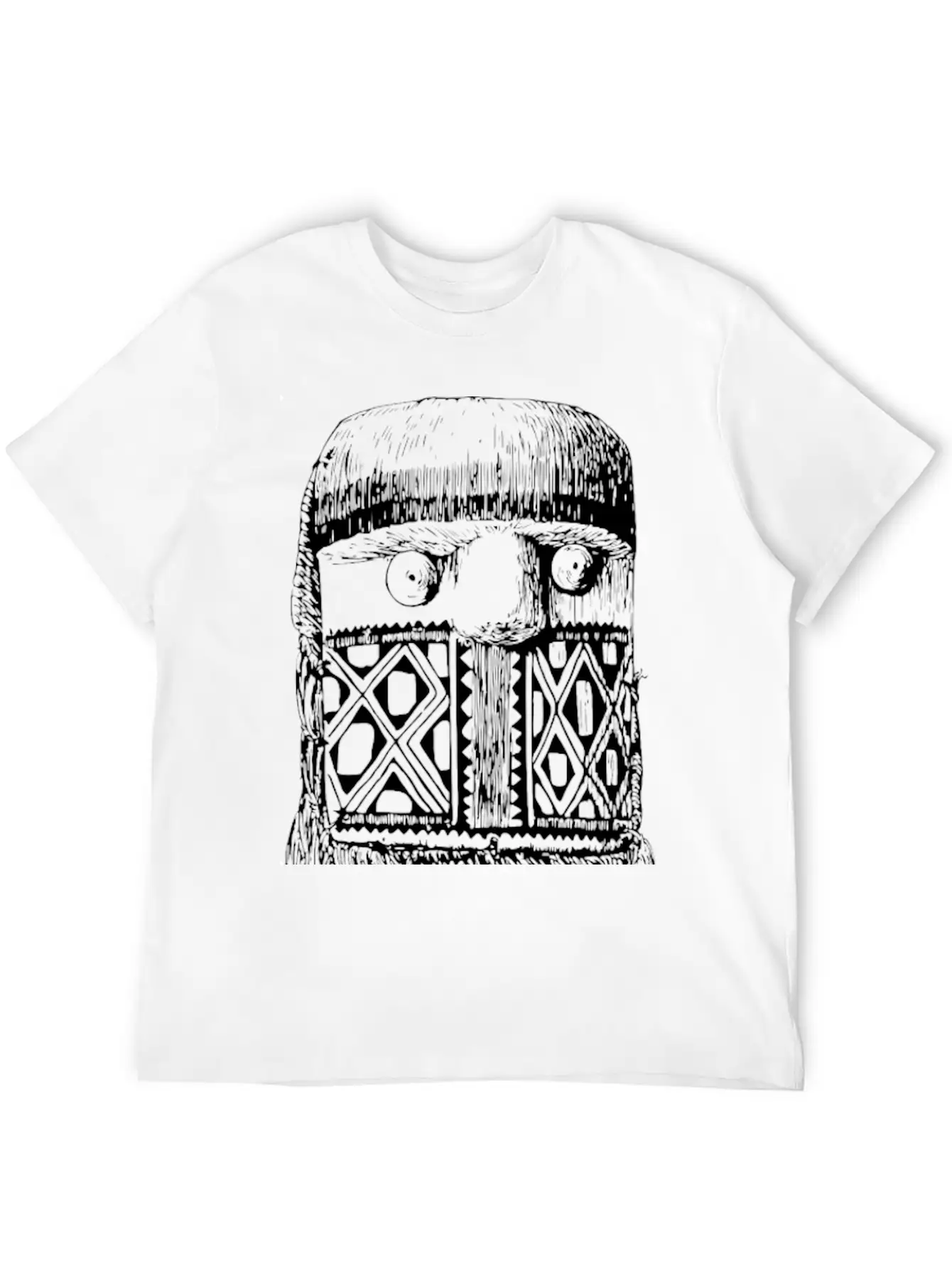 Aweti Mask 4 Unisex Casual T-Shirt – Clean Design For Daily Comfort