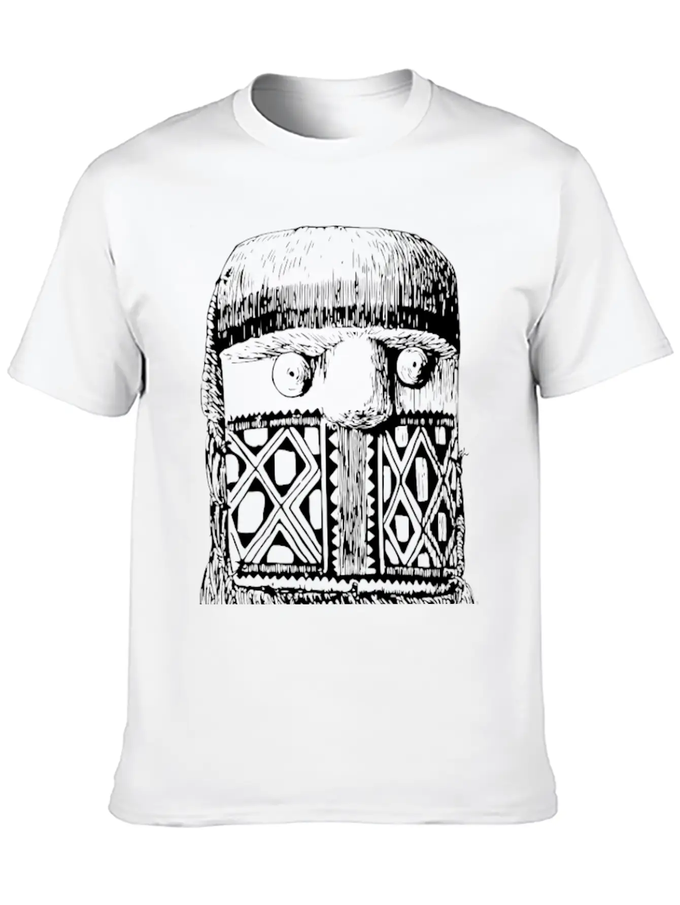 Aweti Mask 4 Unisex Casual T-Shirt – Clean Design For Daily Comfort