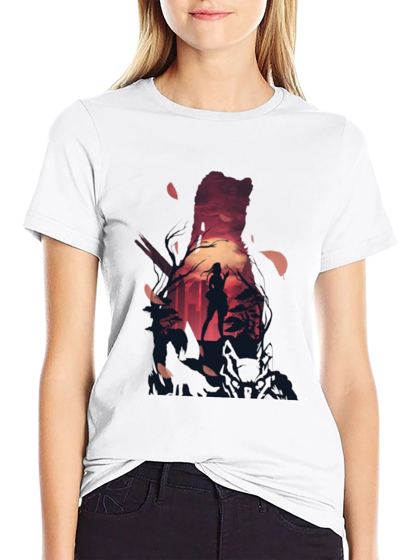 Silhouette Graphic Tee - Dark City