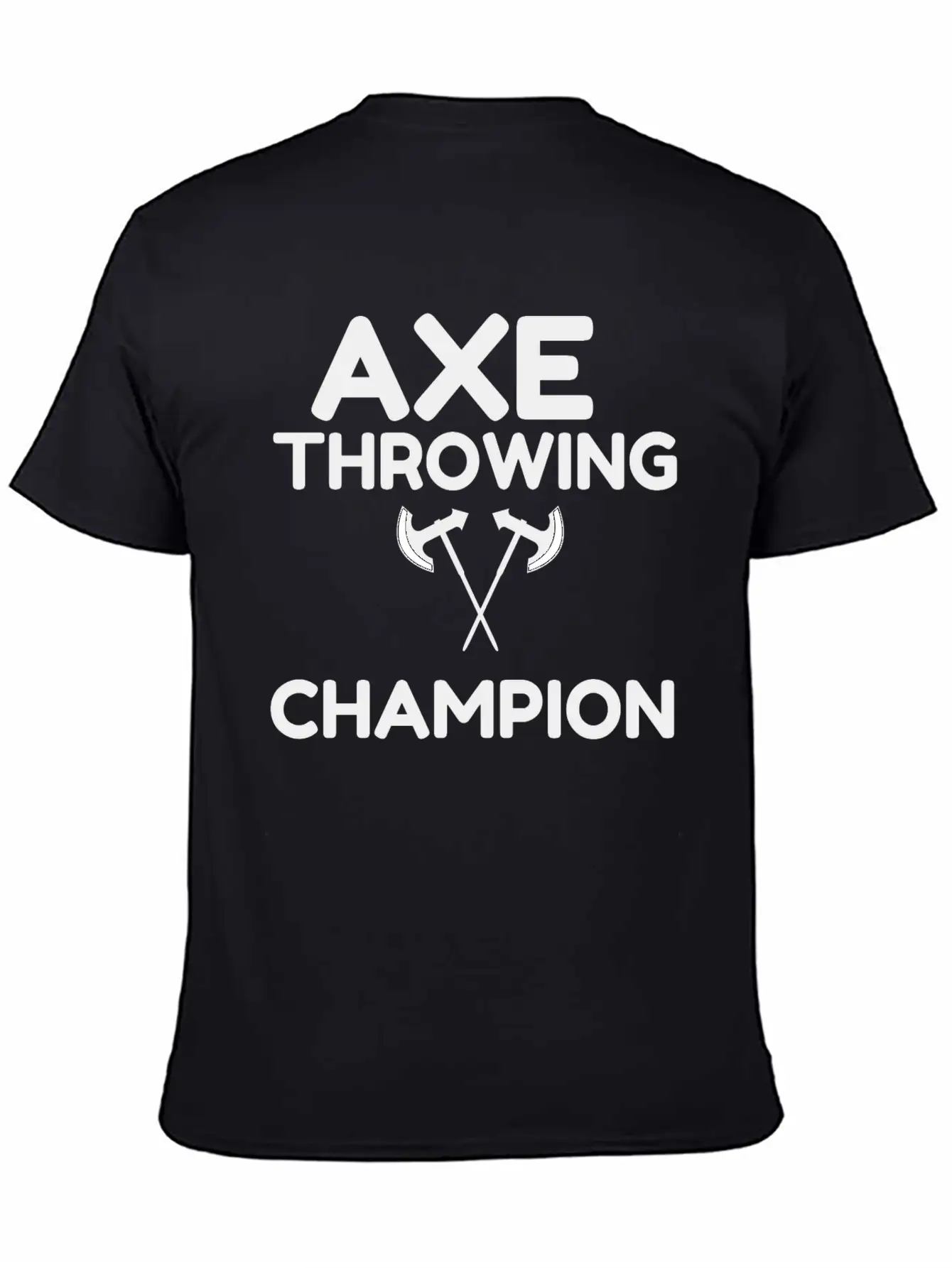 AXE THROWING CHAMPION Classic Fit Graphic Tee For Daily Comfort – Unisex Cotton Shirt