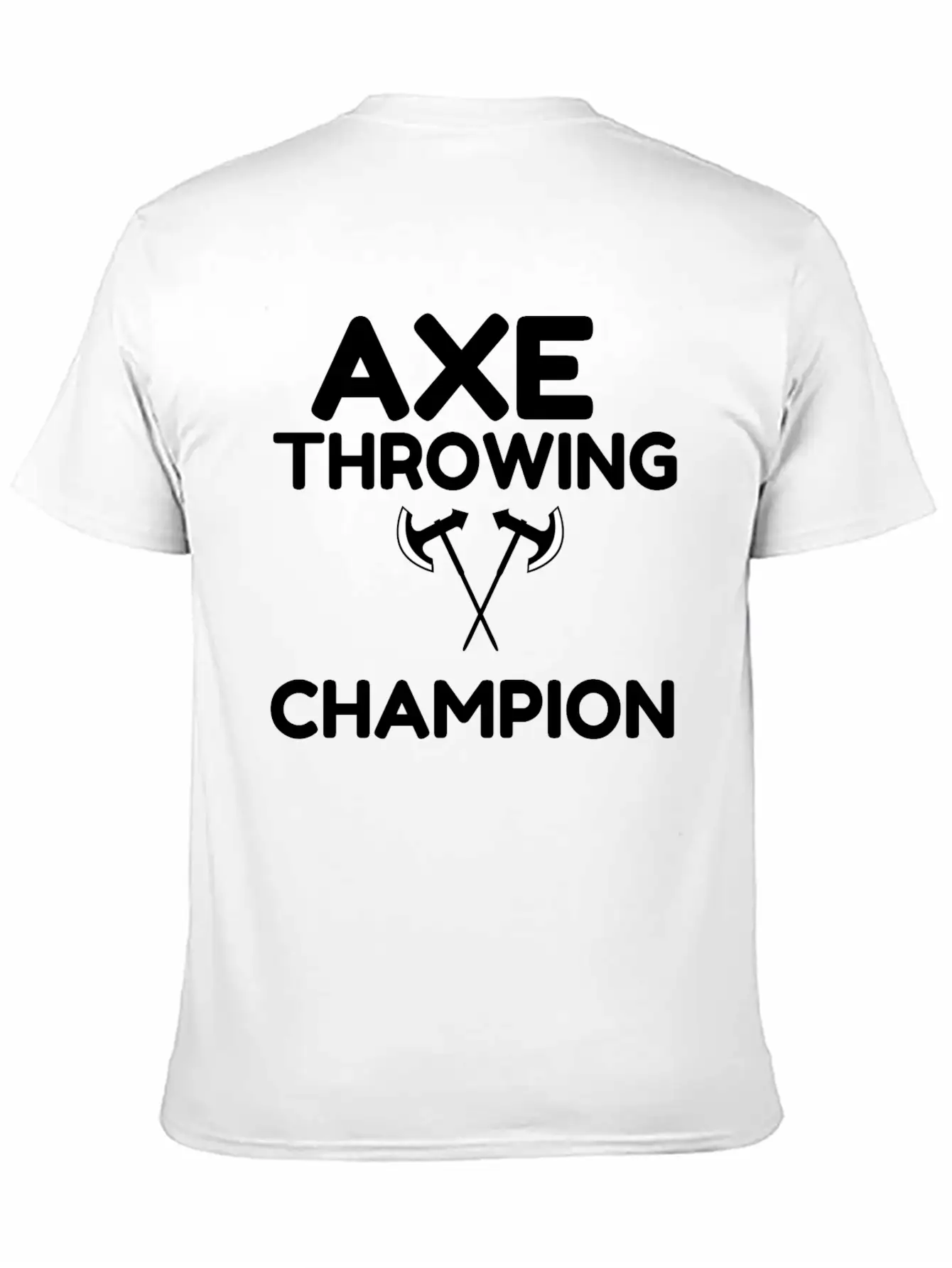 AXE THROWING CHAMPION Classic Fit Graphic Tee For Daily Comfort – Unisex Cotton Shirt