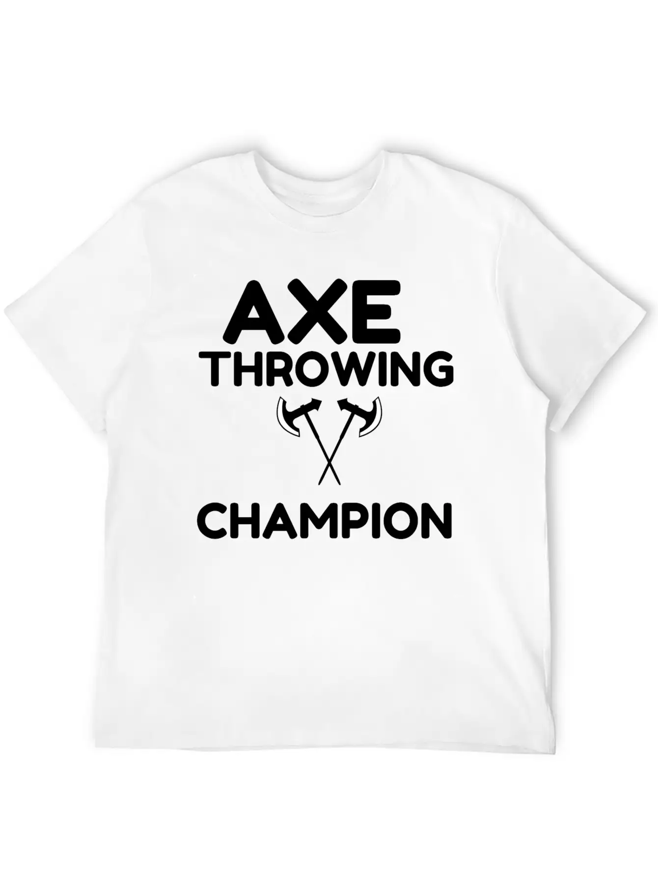 AXE THROWING CHAMPION Classic Fit Graphic Tee For Daily Comfort – Unisex Cotton Shirt