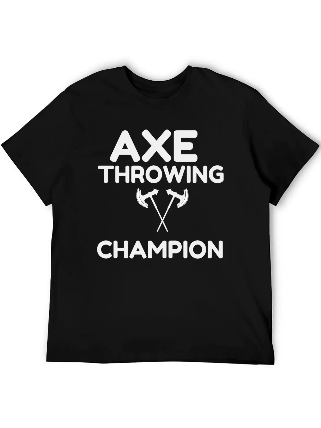 AXE THROWING CHAMPION Classic Fit Graphic Tee For Daily Comfort – Unisex Cotton Shirt