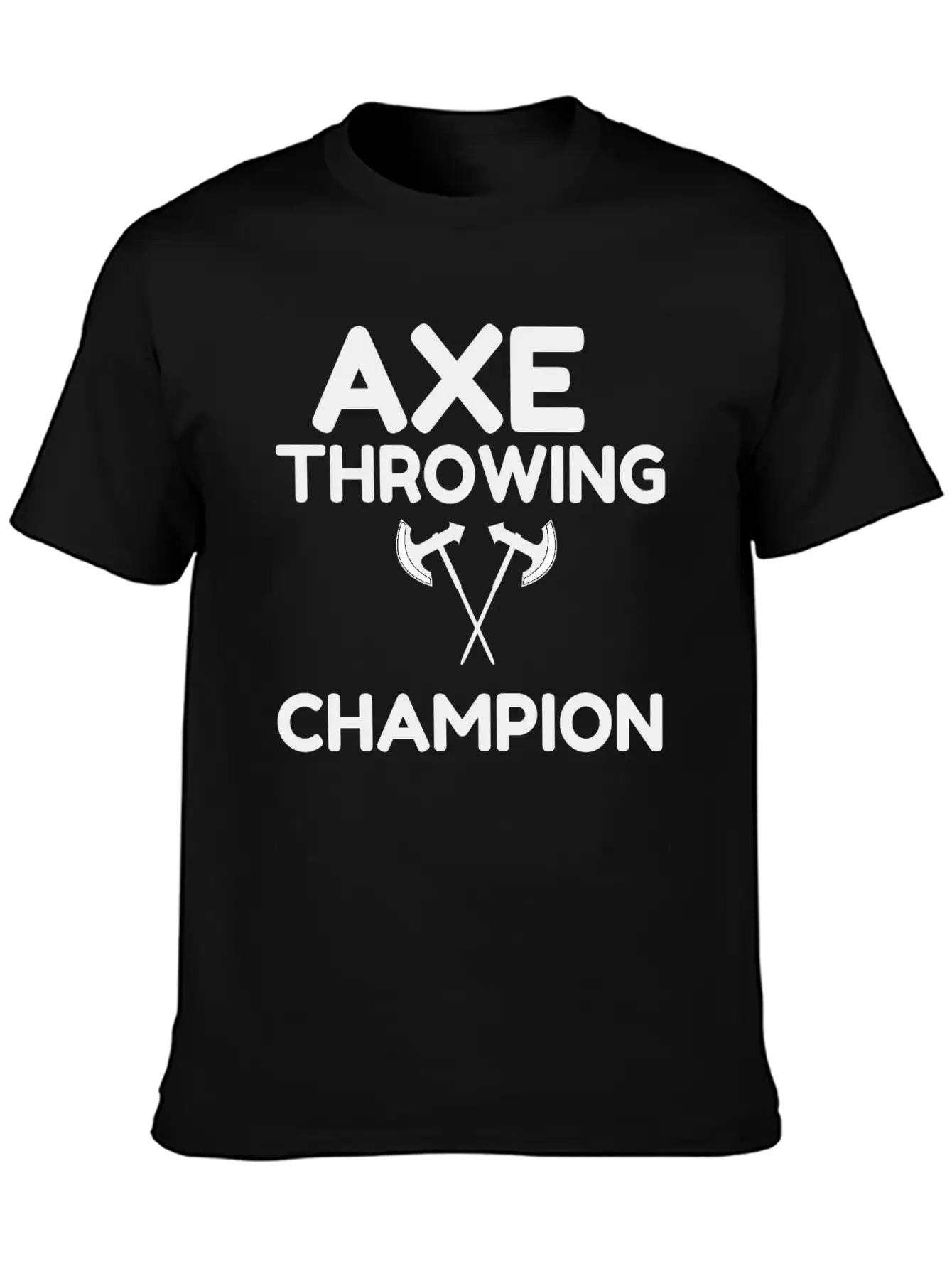 AXE THROWING CHAMPION Classic Fit Graphic Tee For Daily Comfort – Unisex Cotton Shirt