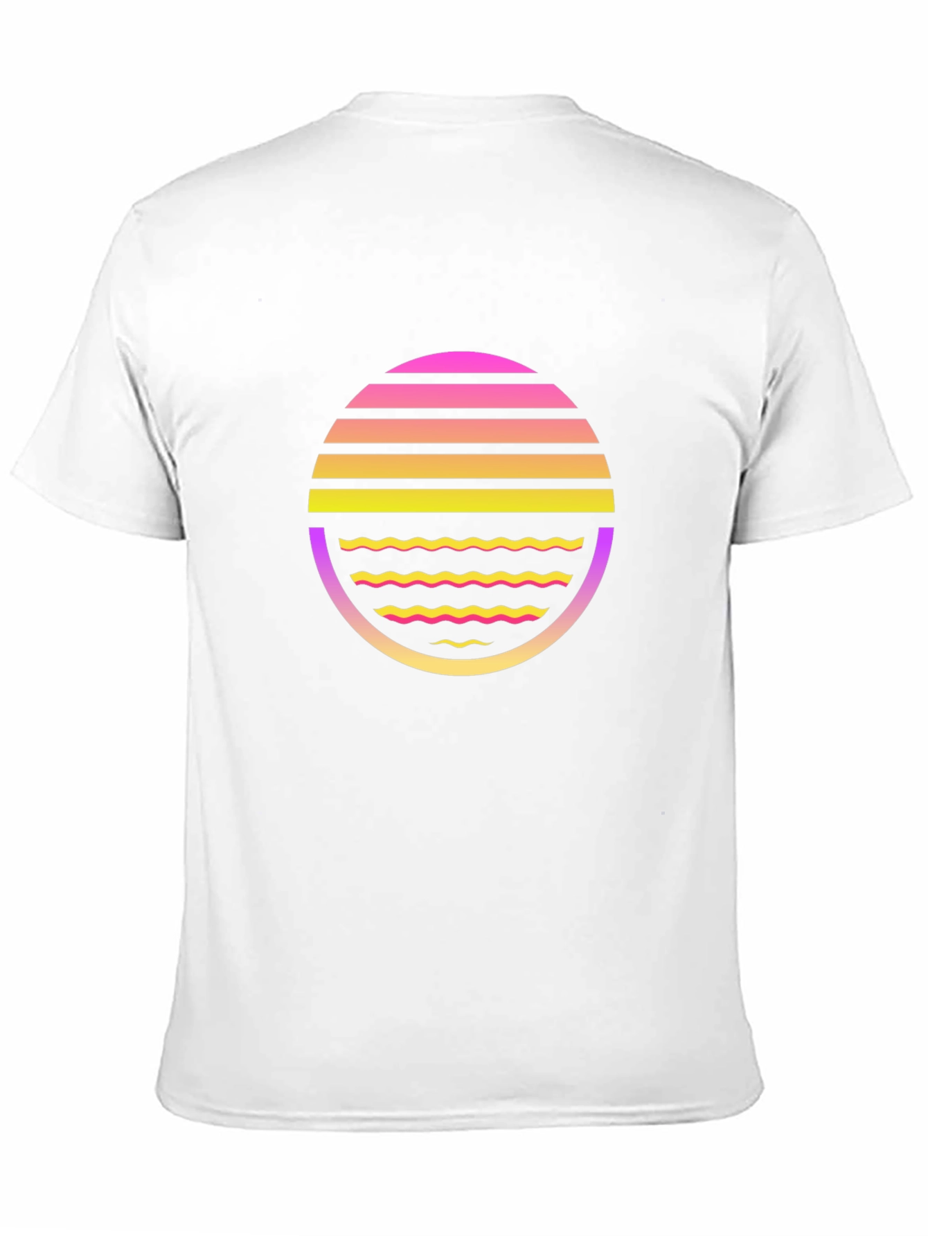 Retro Wave Black T-Shirt