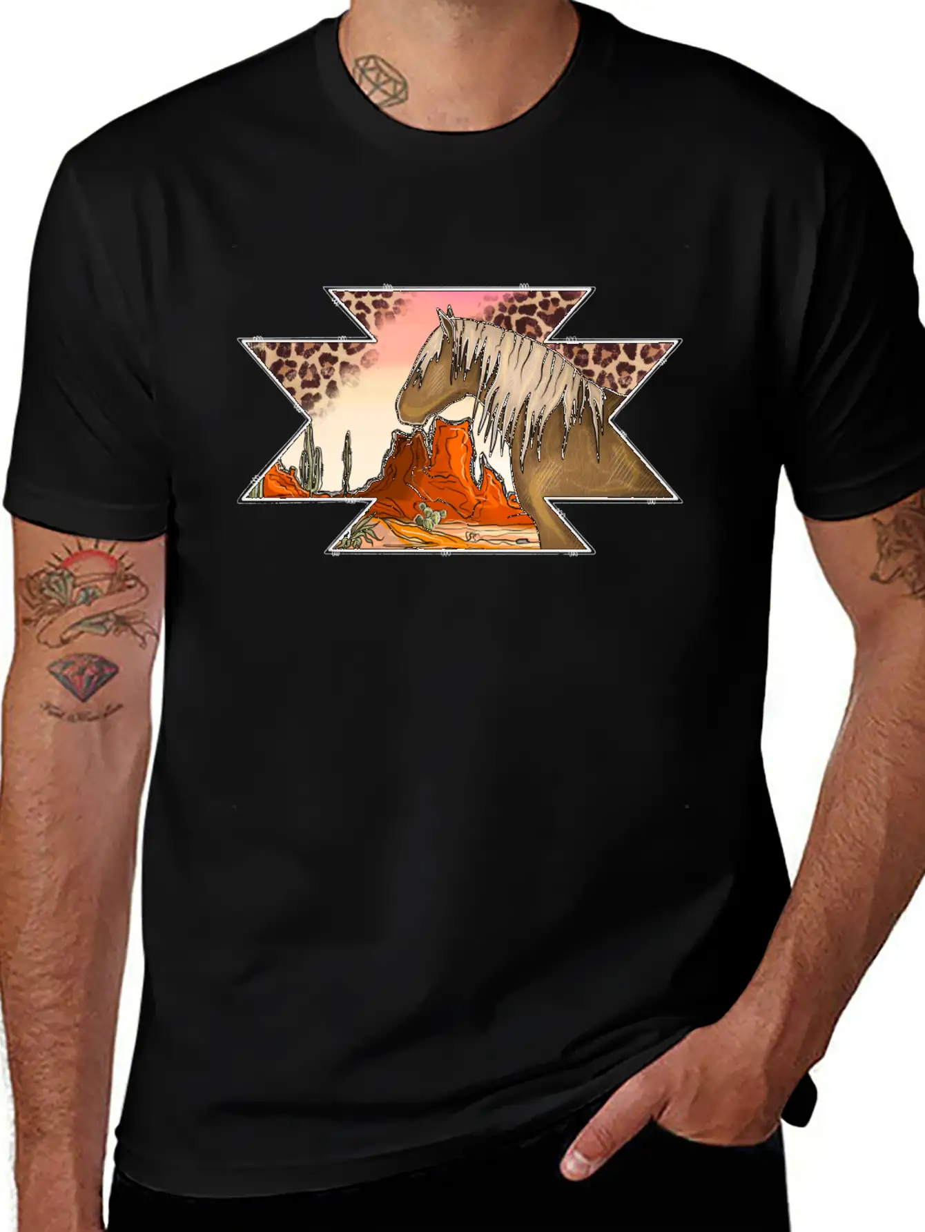 Aztec Desert Unisex Casual T-Shirt – Clean Design For Daily Comfort