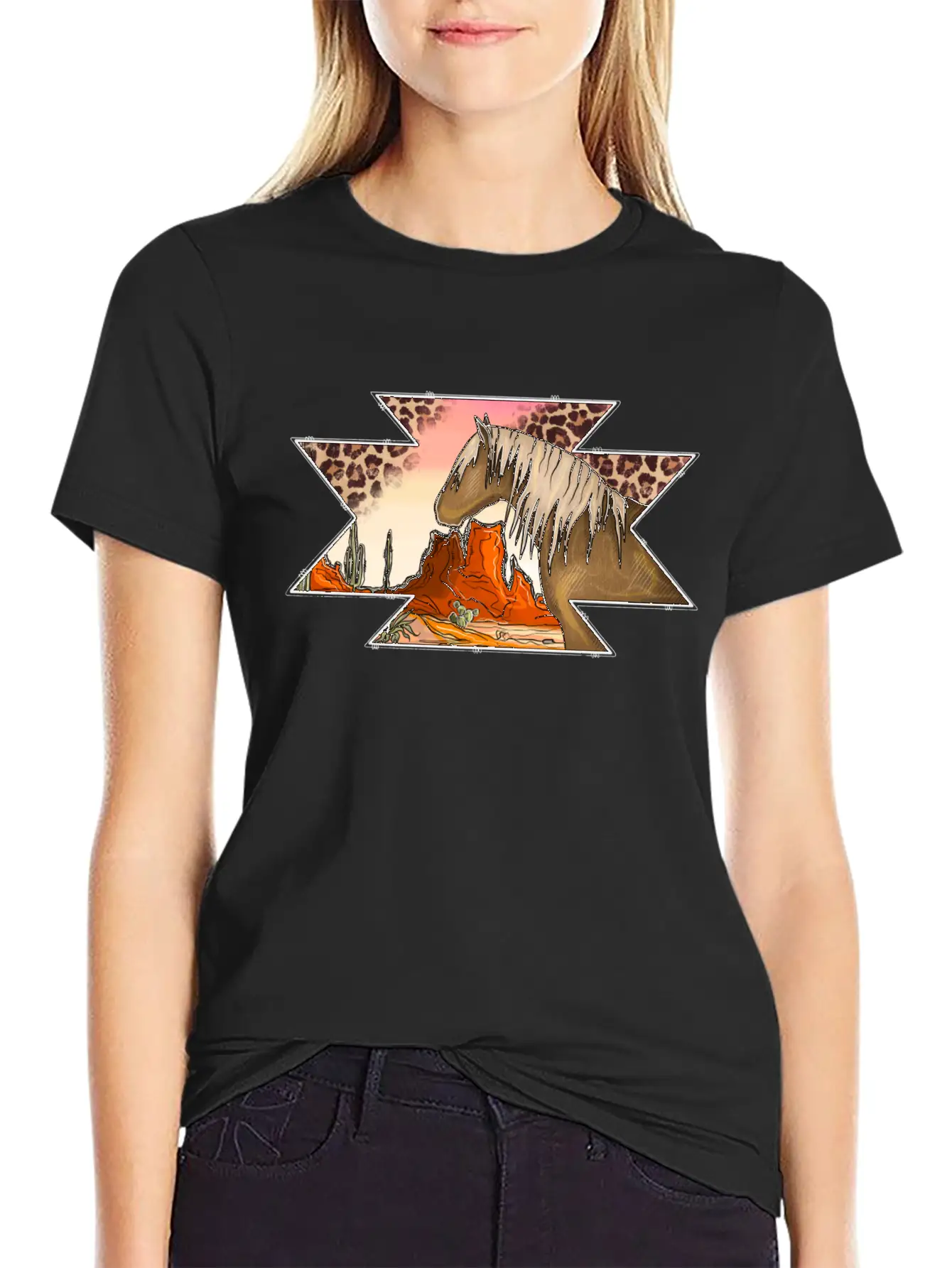 Aztec Desert Unisex Casual T-Shirt – Clean Design For Daily Comfort