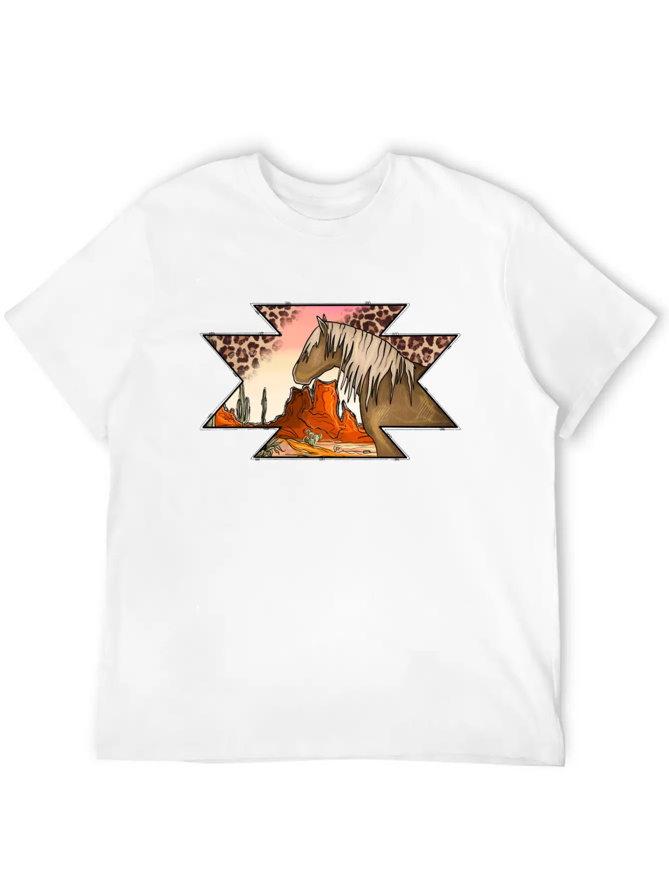 Aztec Desert Unisex Casual T-Shirt – Clean Design For Daily Comfort