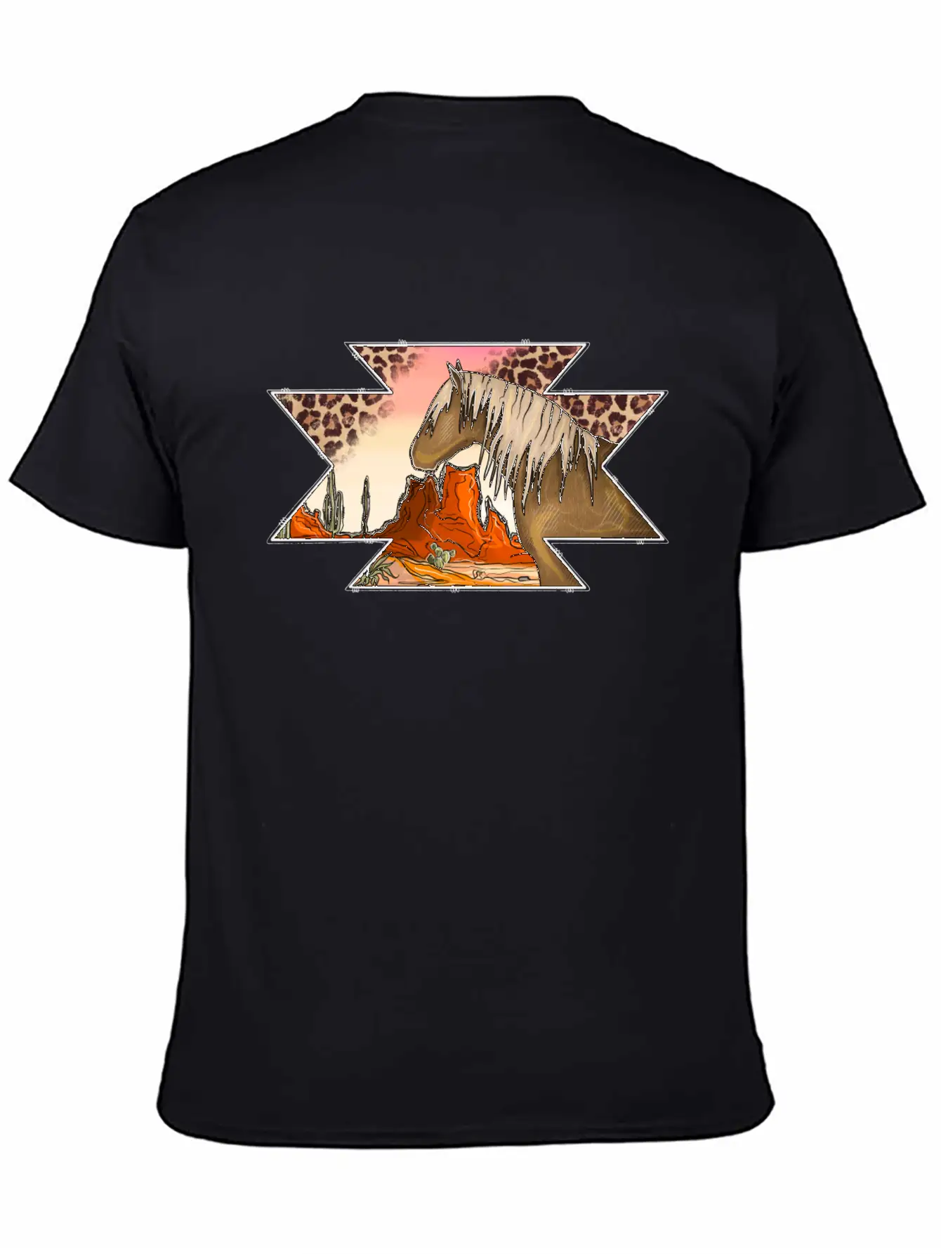 Aztec Desert Unisex Casual T-Shirt – Clean Design For Daily Comfort