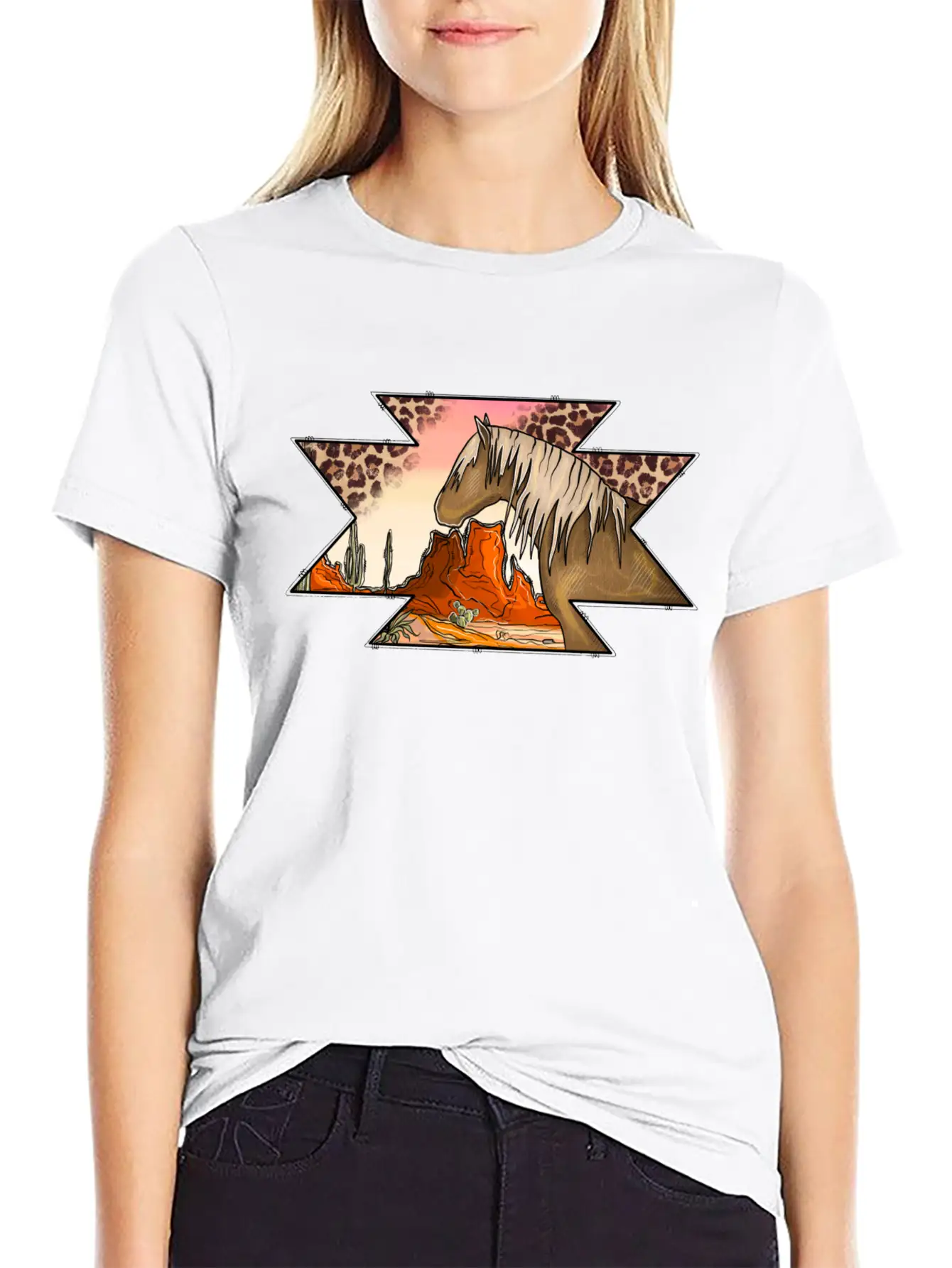 Aztec Desert Unisex Casual T-Shirt – Clean Design For Daily Comfort