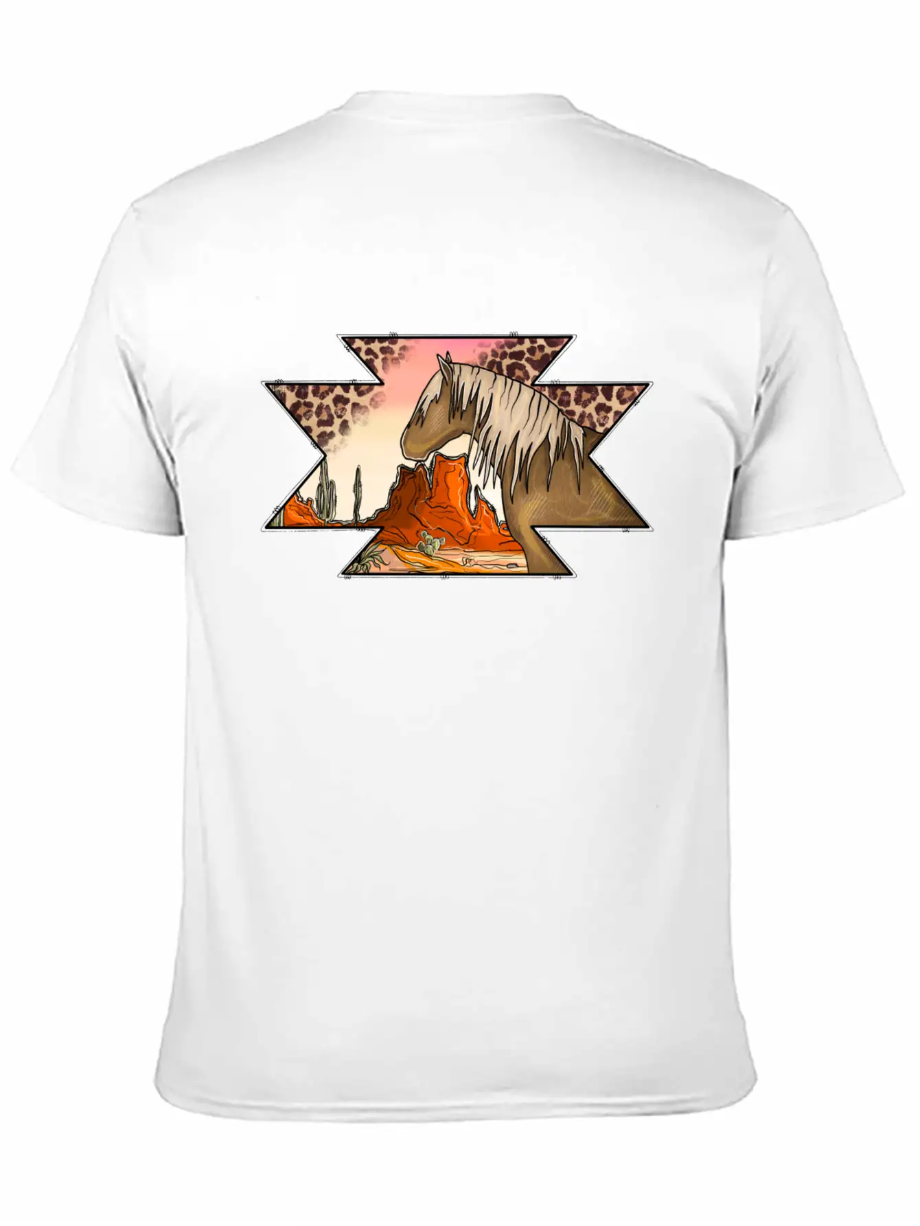 Aztec Desert Unisex Casual T-Shirt – Clean Design For Daily Comfort