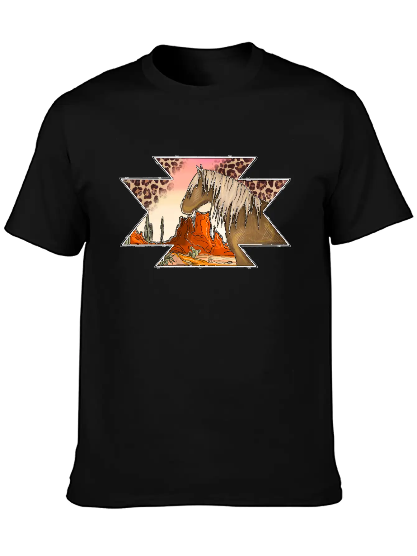 Aztec Desert Unisex Casual T-Shirt – Clean Design For Daily Comfort
