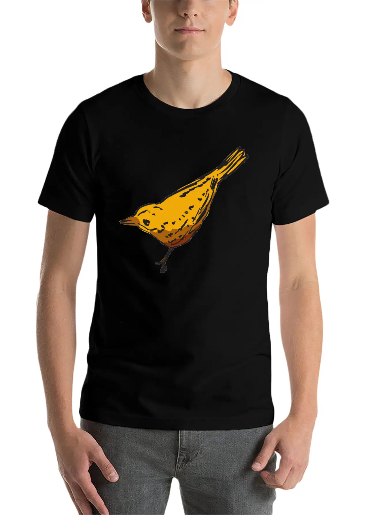 B I R D992 Unisex Casual T-Shirt – Clean Design For Daily Comfort