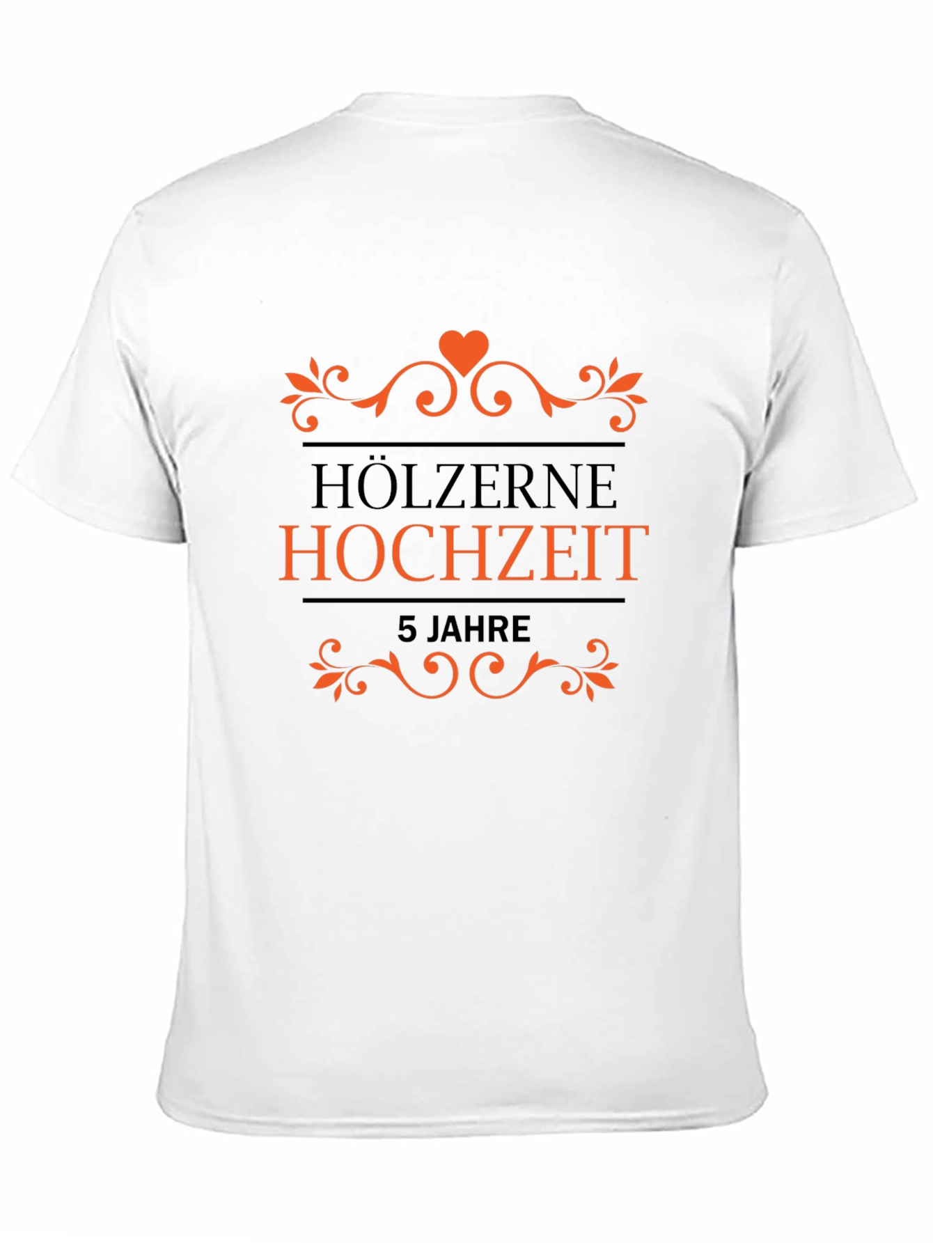 Wooden Wedding Anniversary T-Shirt - 5 Years