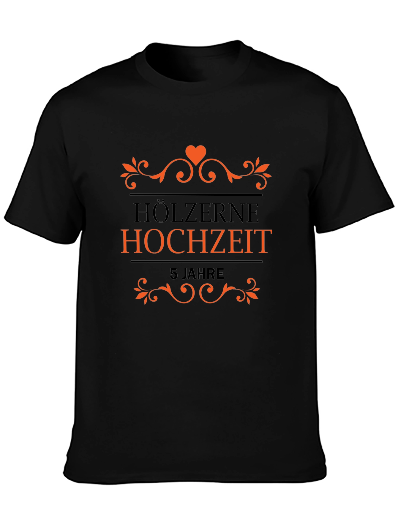 Wooden Wedding Anniversary T-Shirt - 5 Years
