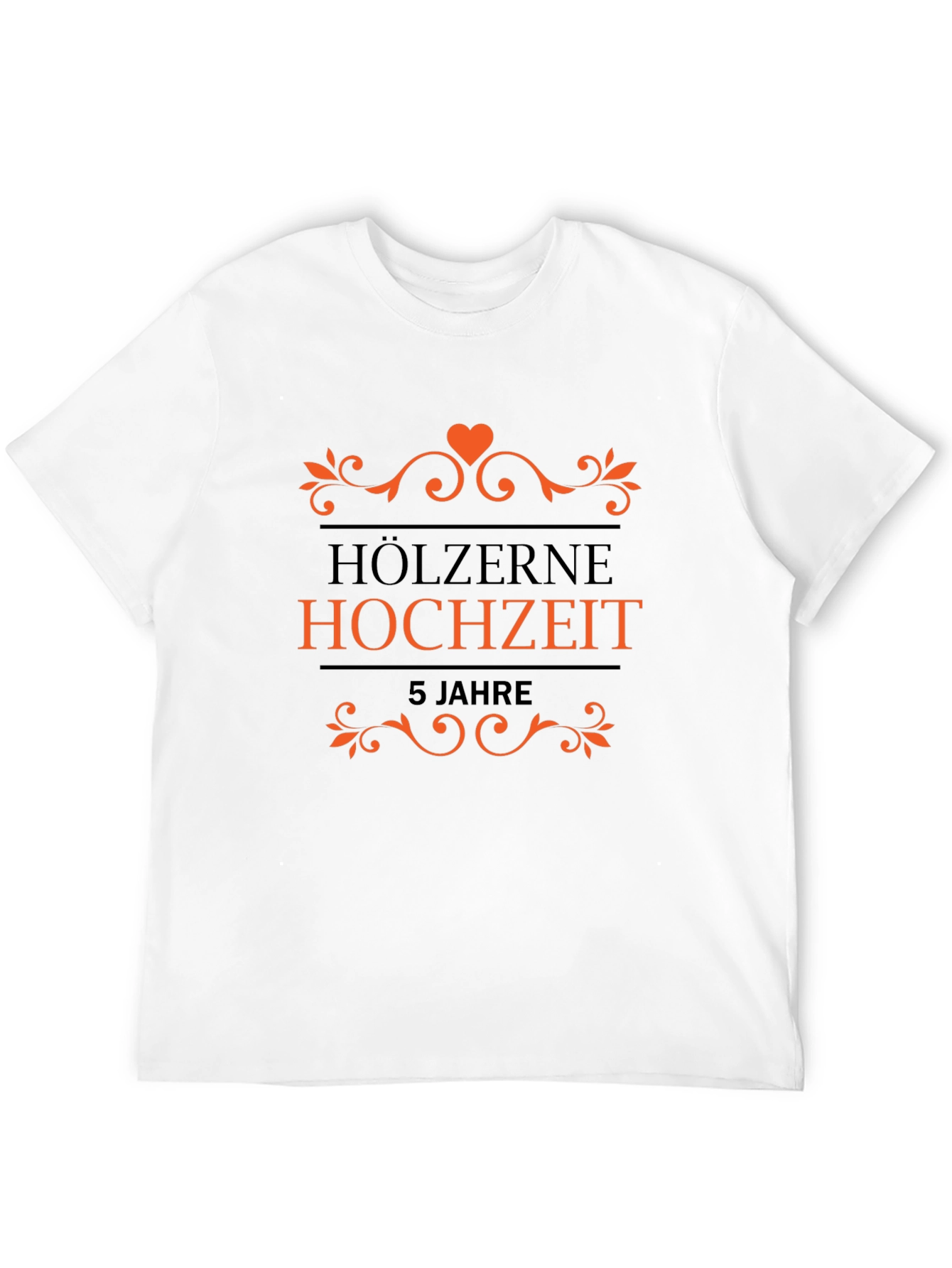 Wooden Wedding Anniversary T-Shirt - 5 Years
