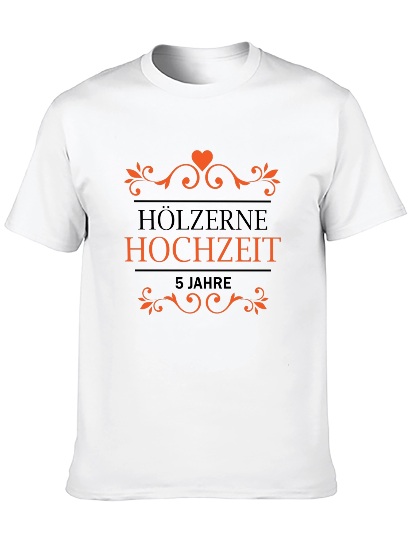 Wooden Wedding Anniversary T-Shirt - 5 Years