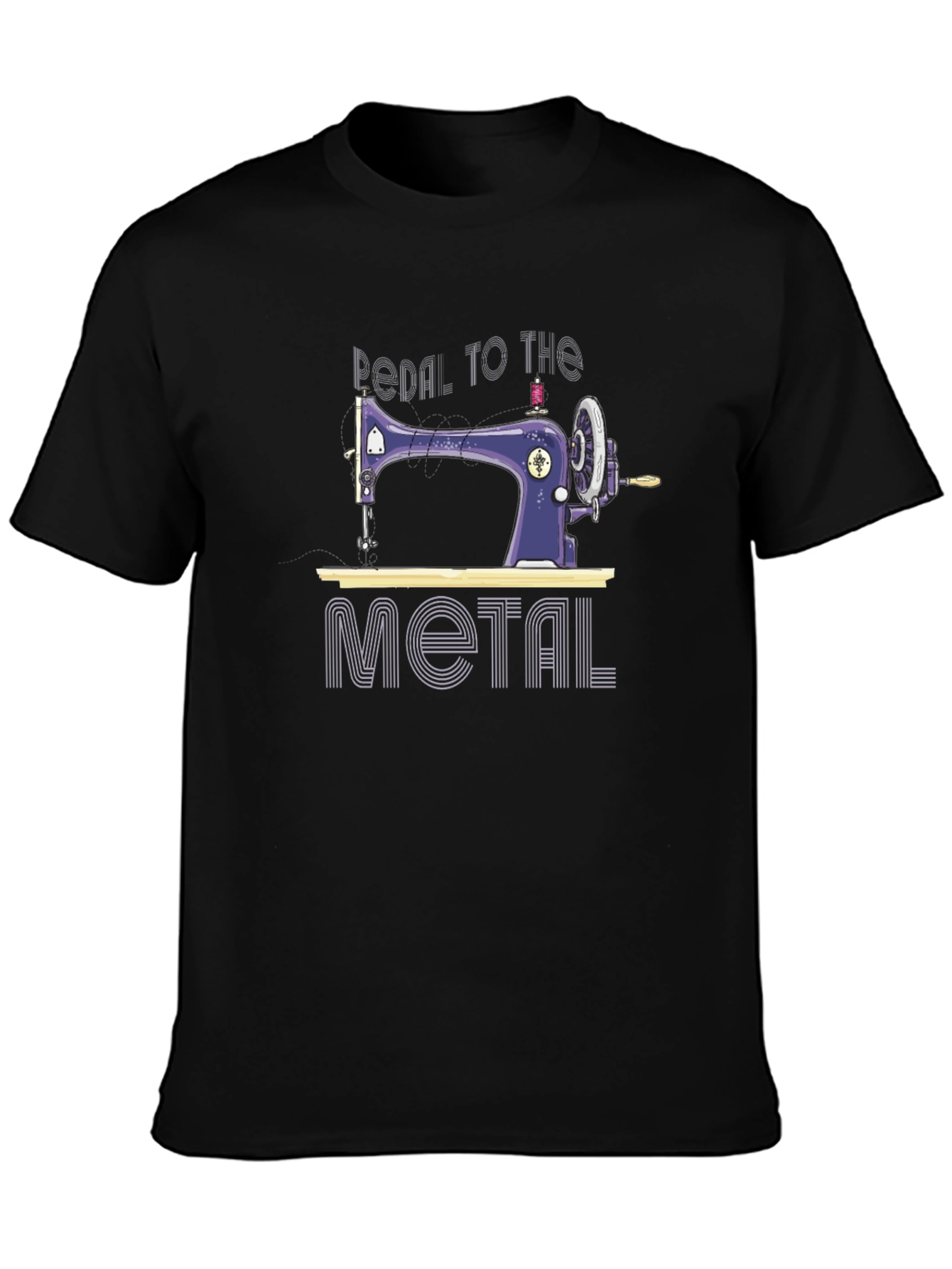 Pedal to the Metal Sewing Machine T-Shirt