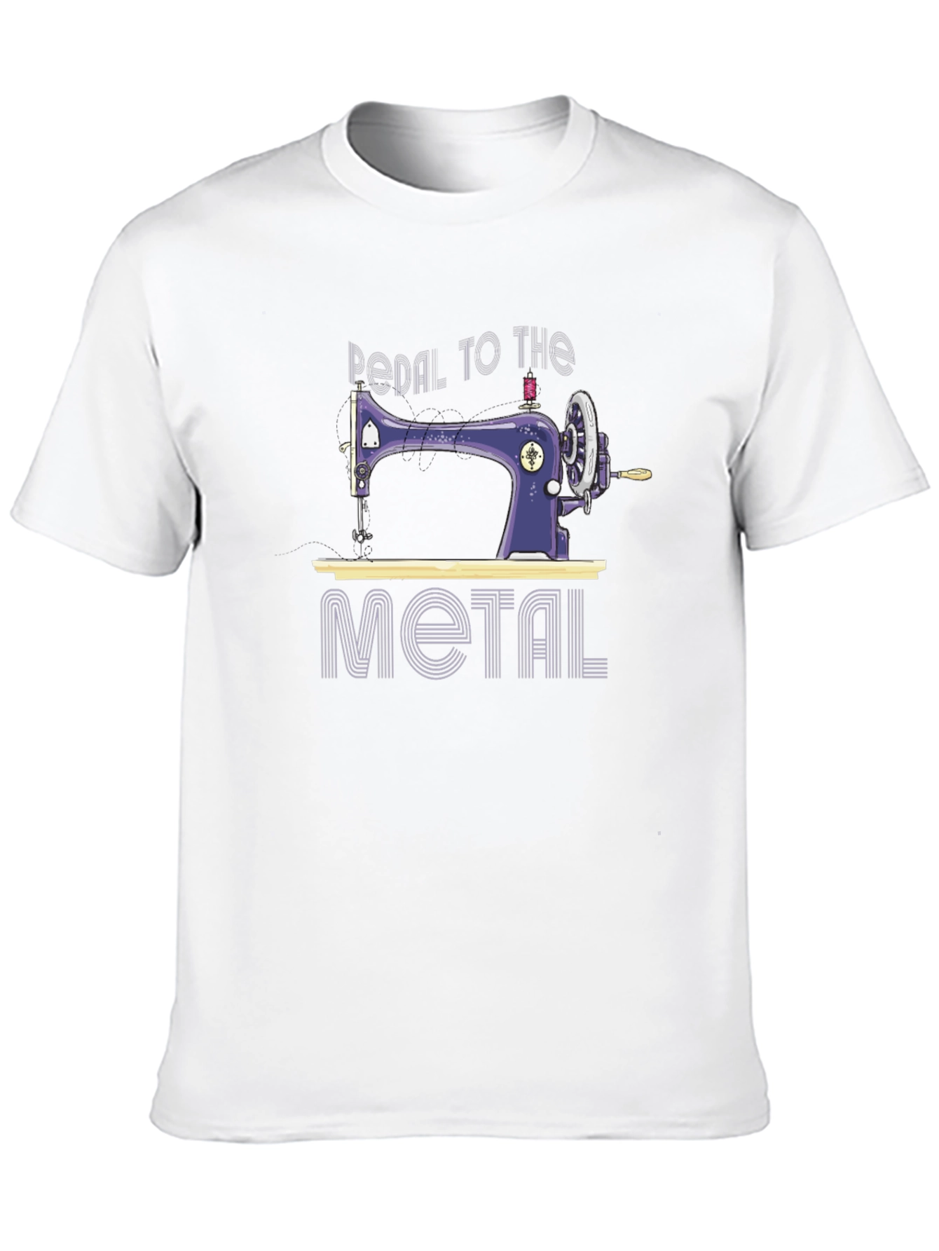 Pedal to the Metal Sewing Machine T-Shirt