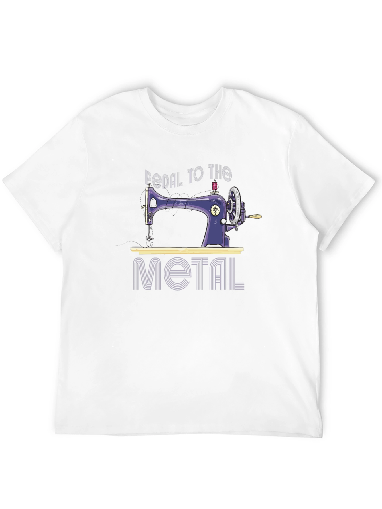 Pedal to the Metal Sewing Machine T-Shirt