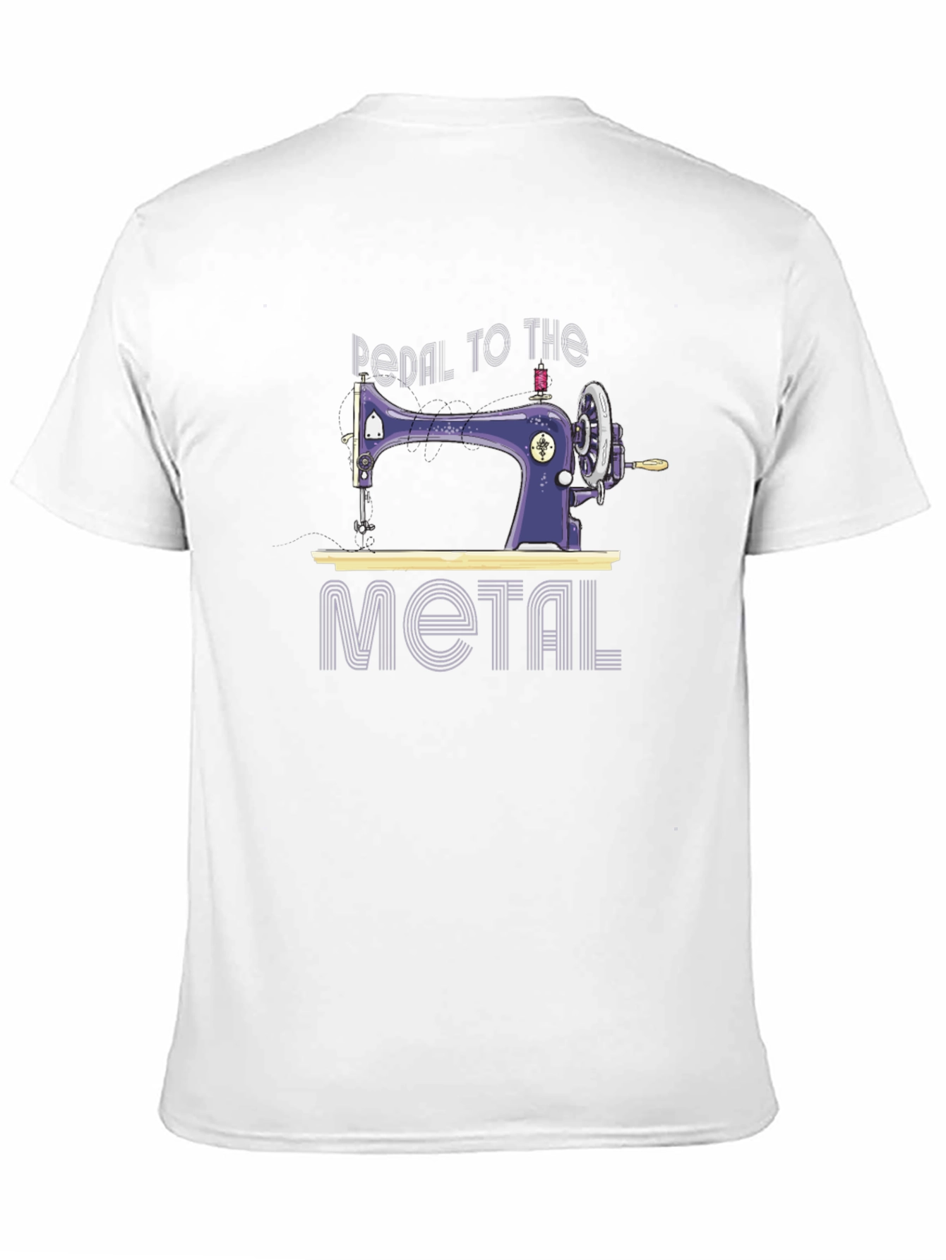 Pedal to the Metal Sewing Machine T-Shirt