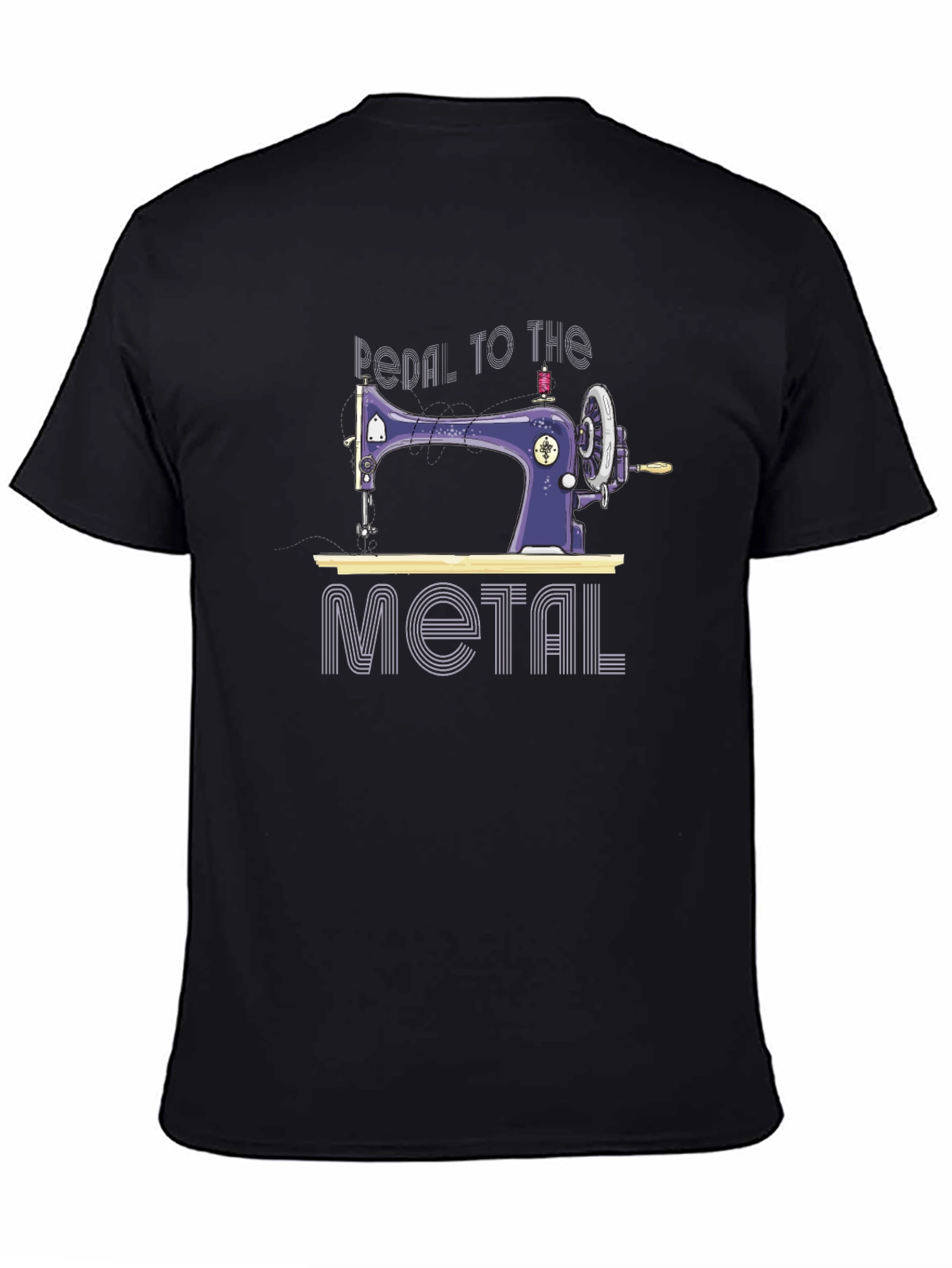 Pedal to the Metal Sewing Machine T-Shirt