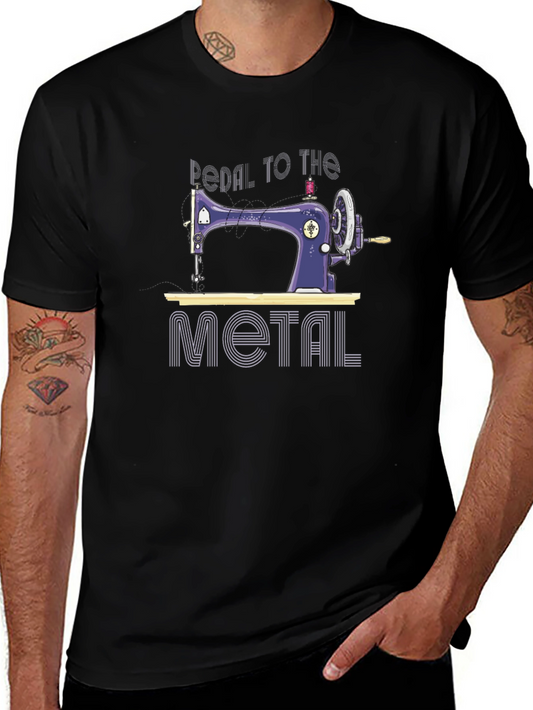 Pedal to the Metal Sewing Machine T-Shirt