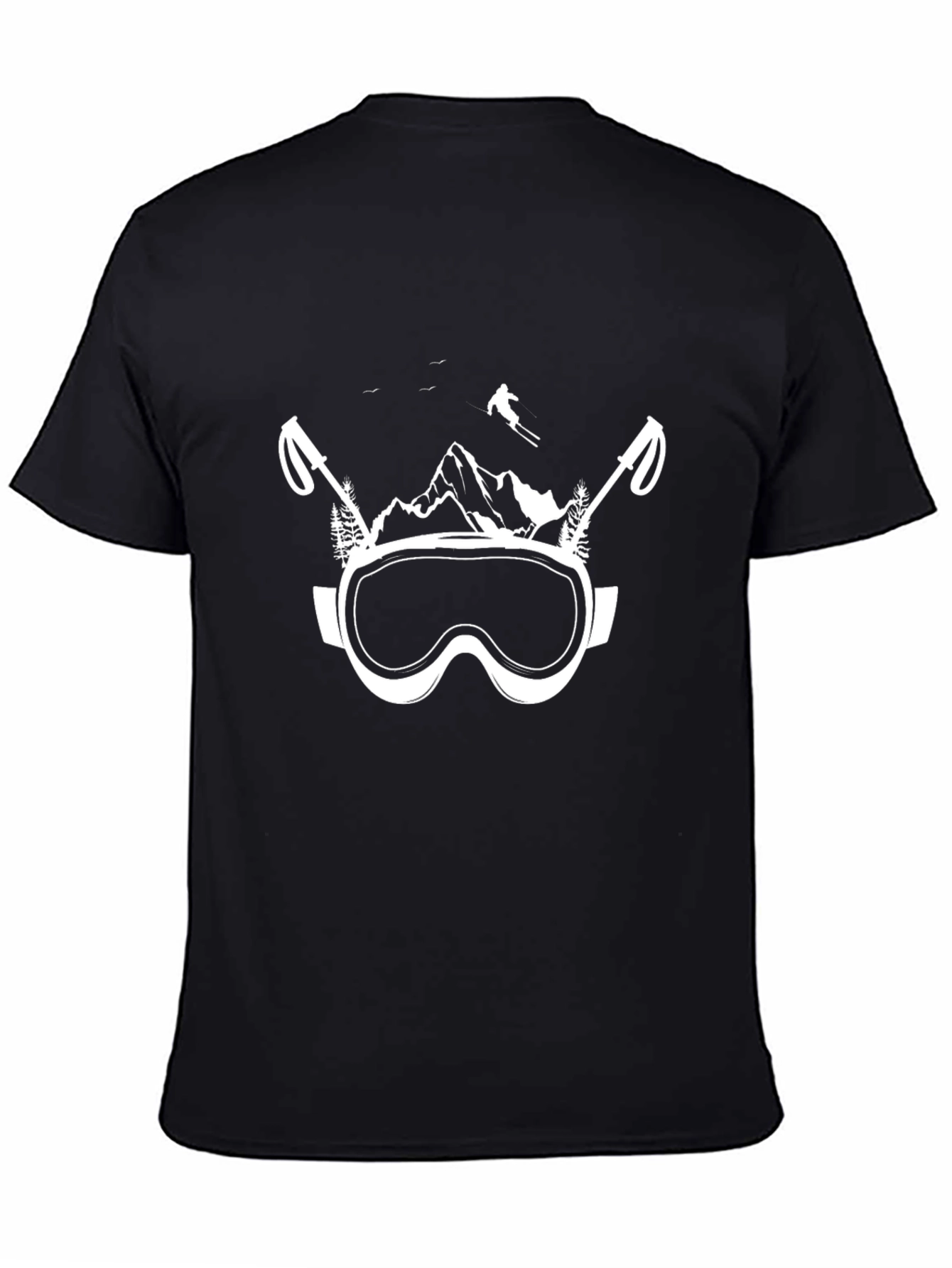 Skiing Goggles & Mountain Graphic Tee