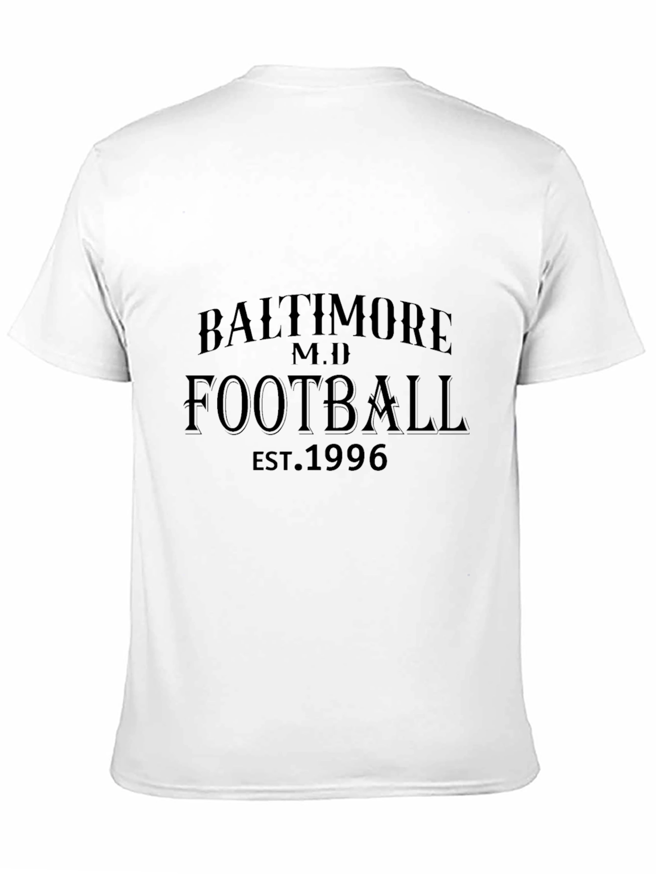 Baltimore Football Est. 1996 Black T-Shirt