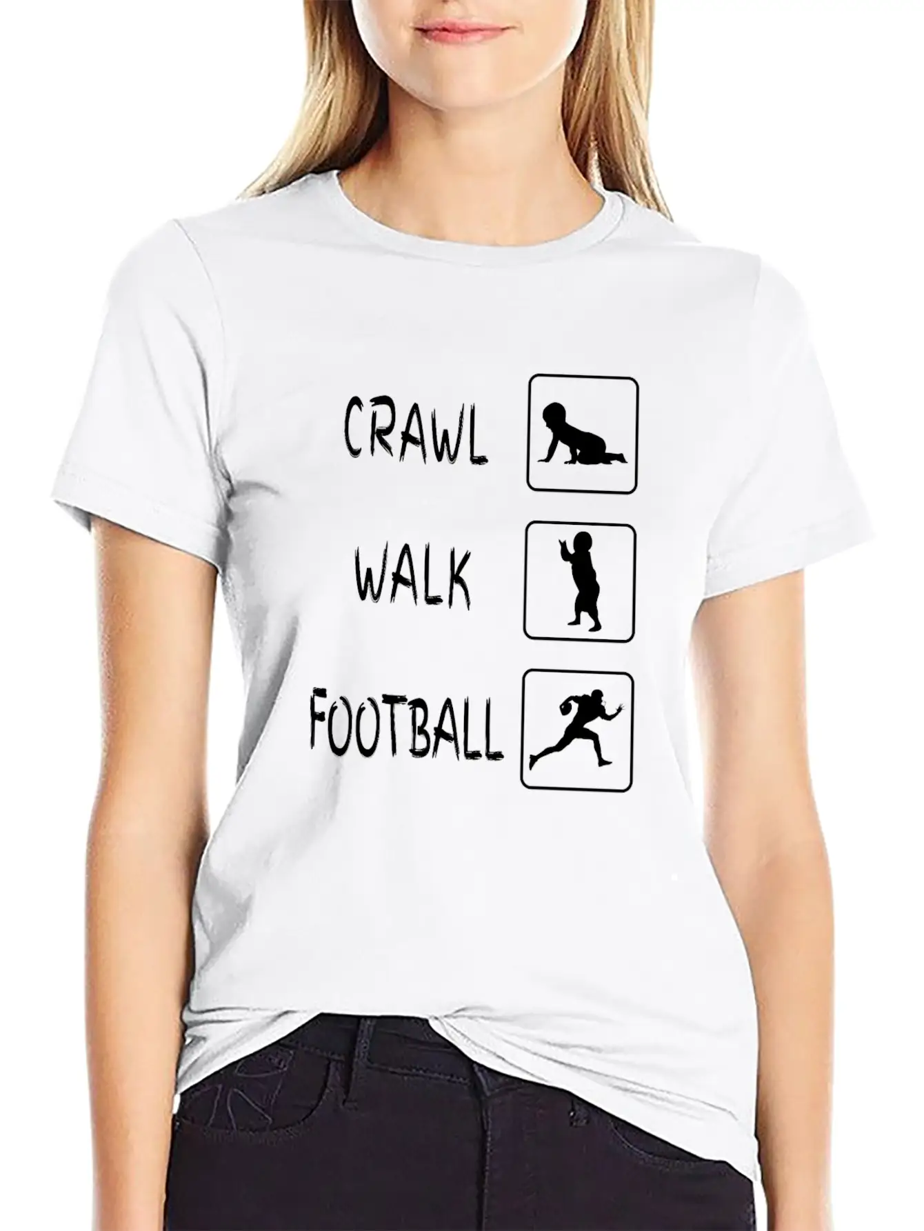 Baby Body Gift Football Stylish Everyday T-Shirt – Unisex Basic Cotton Tee