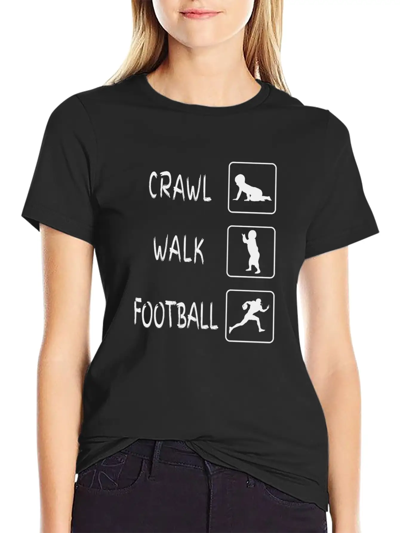 Baby Body Gift Football Stylish Everyday T-Shirt – Unisex Basic Cotton Tee