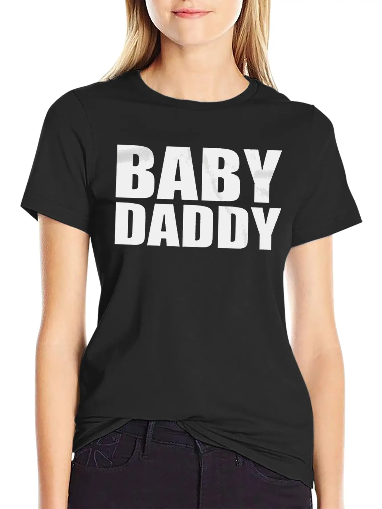 Baby Daddy Comfortable Minimalist Graphic Tee – Summer Style Essential