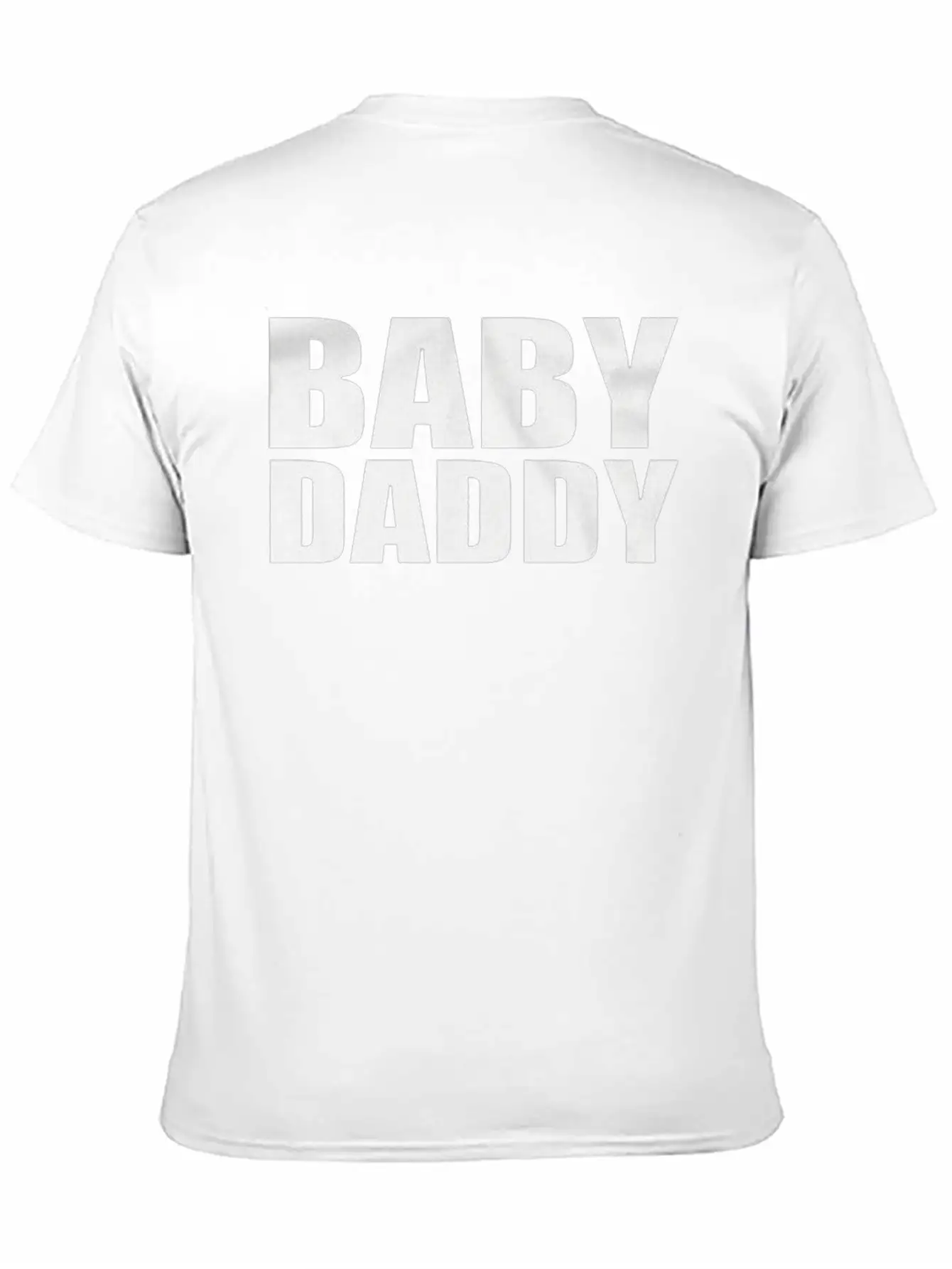 Baby Daddy Comfortable Minimalist Graphic Tee – Summer Style Essential