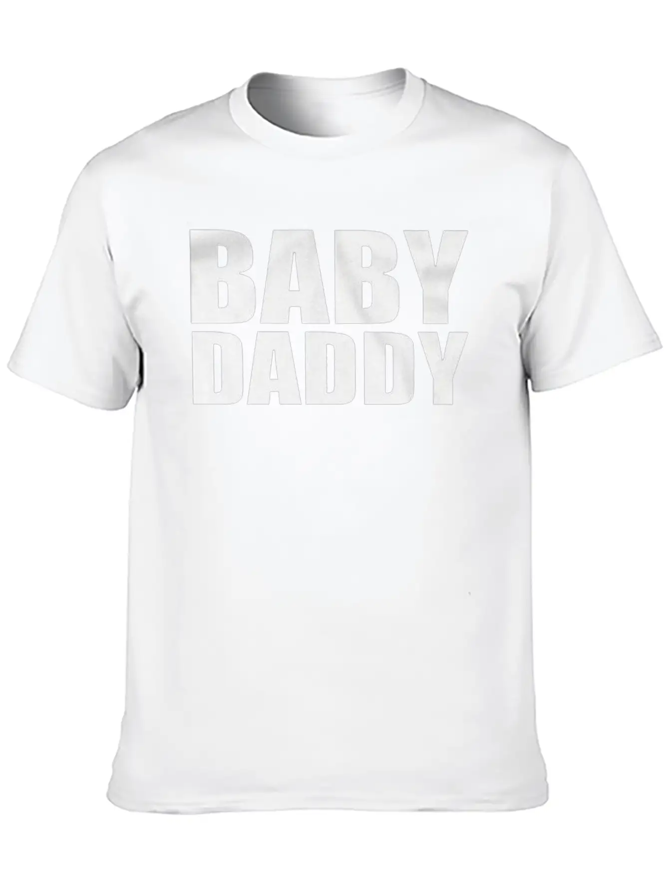 Baby Daddy Comfortable Minimalist Graphic Tee – Summer Style Essential