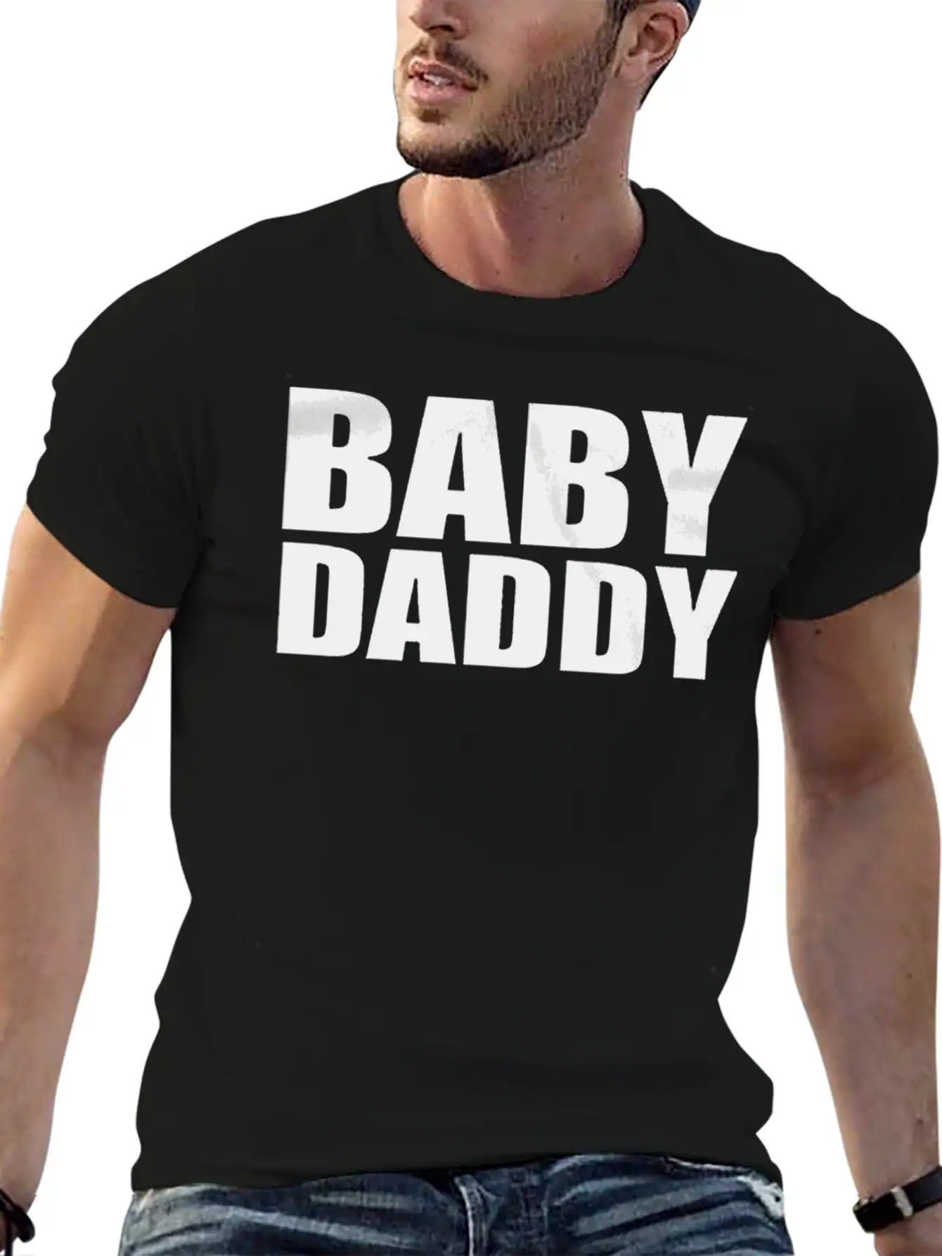 Baby Daddy Comfortable Minimalist Graphic Tee – Summer Style Essential