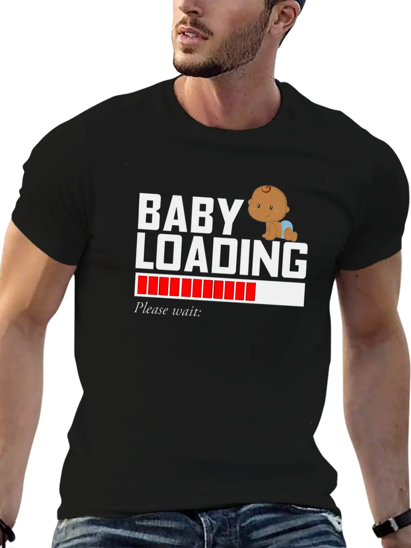 BABY LOADING Essential Cotton Tee For Daily Outfits – Unisex Style