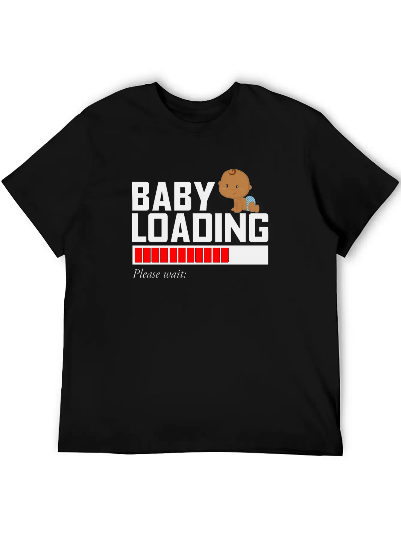 BABY LOADING Essential Cotton Tee For Daily Outfits – Unisex Style