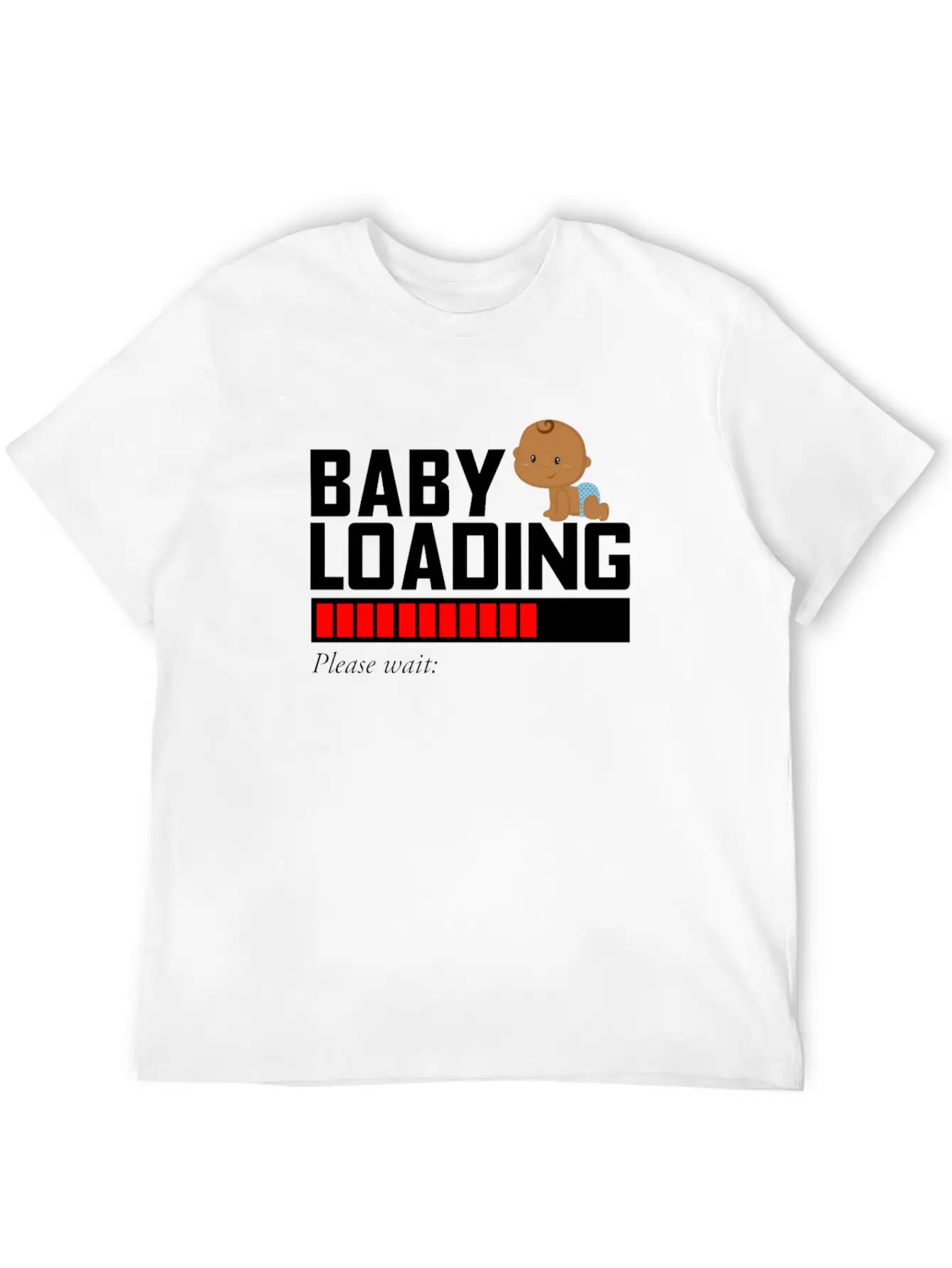 BABY LOADING Essential Cotton Tee For Daily Outfits – Unisex Style