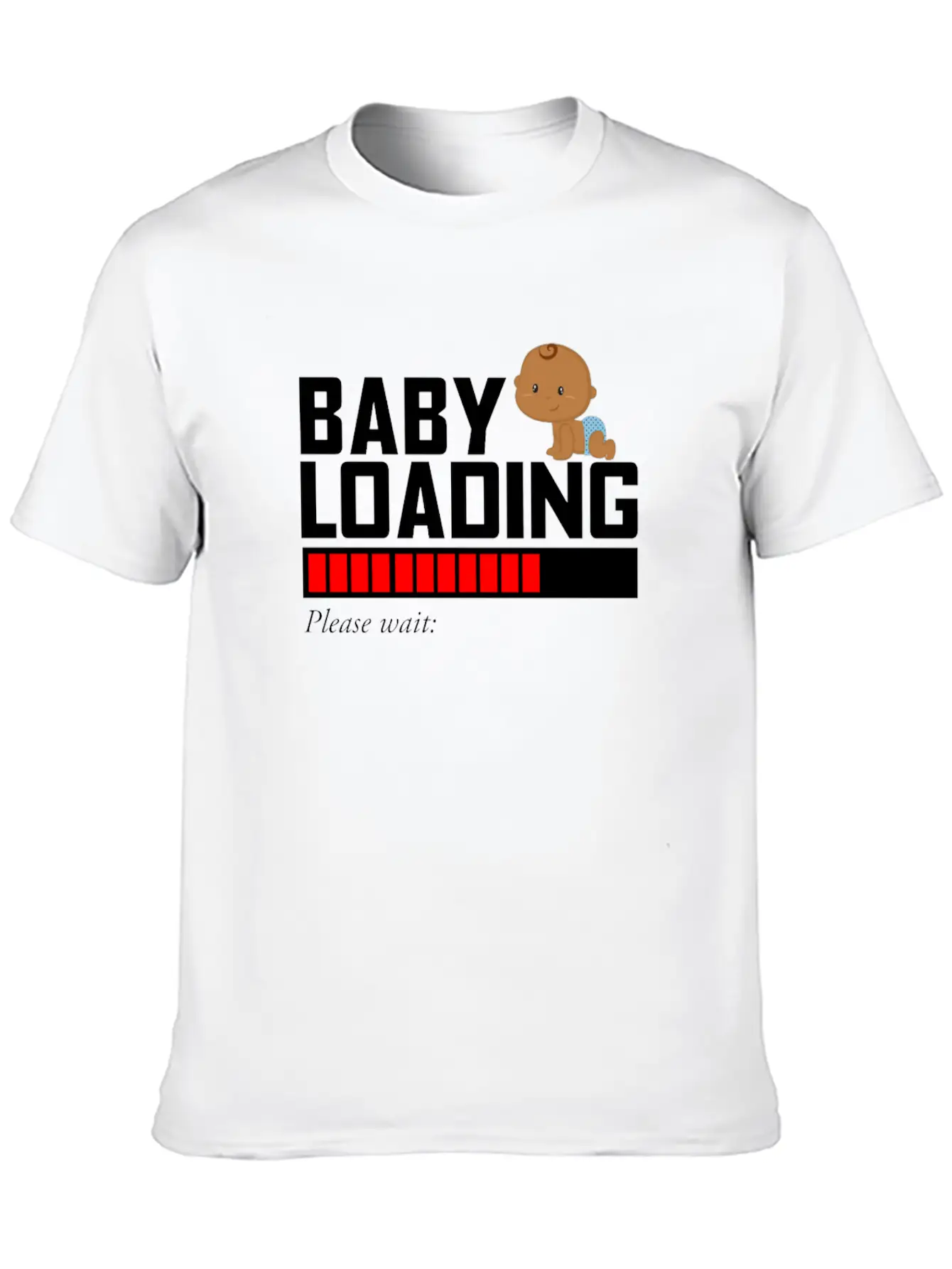 BABY LOADING Essential Cotton Tee For Daily Outfits – Unisex Style