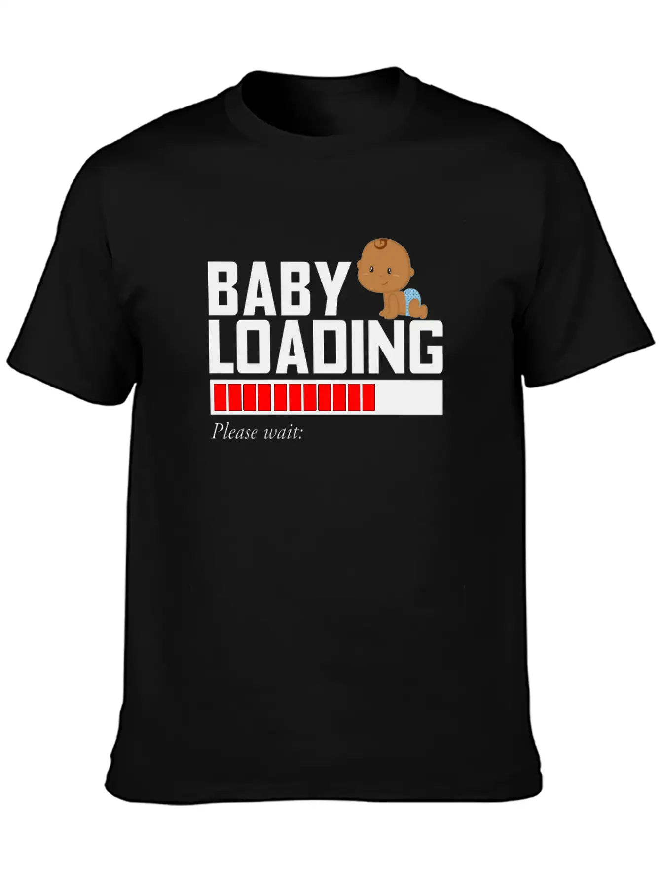 BABY LOADING Essential Cotton Tee For Daily Outfits – Unisex Style
