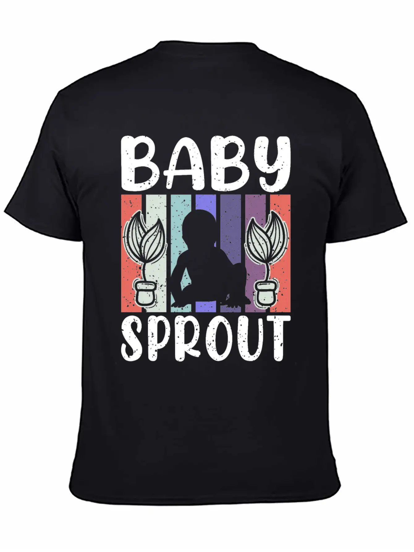 Baby Sprout Newborn Baby Sayings Quotes Lightweight Cotton T-Shirt – Daily Comfort Graphic Shirt