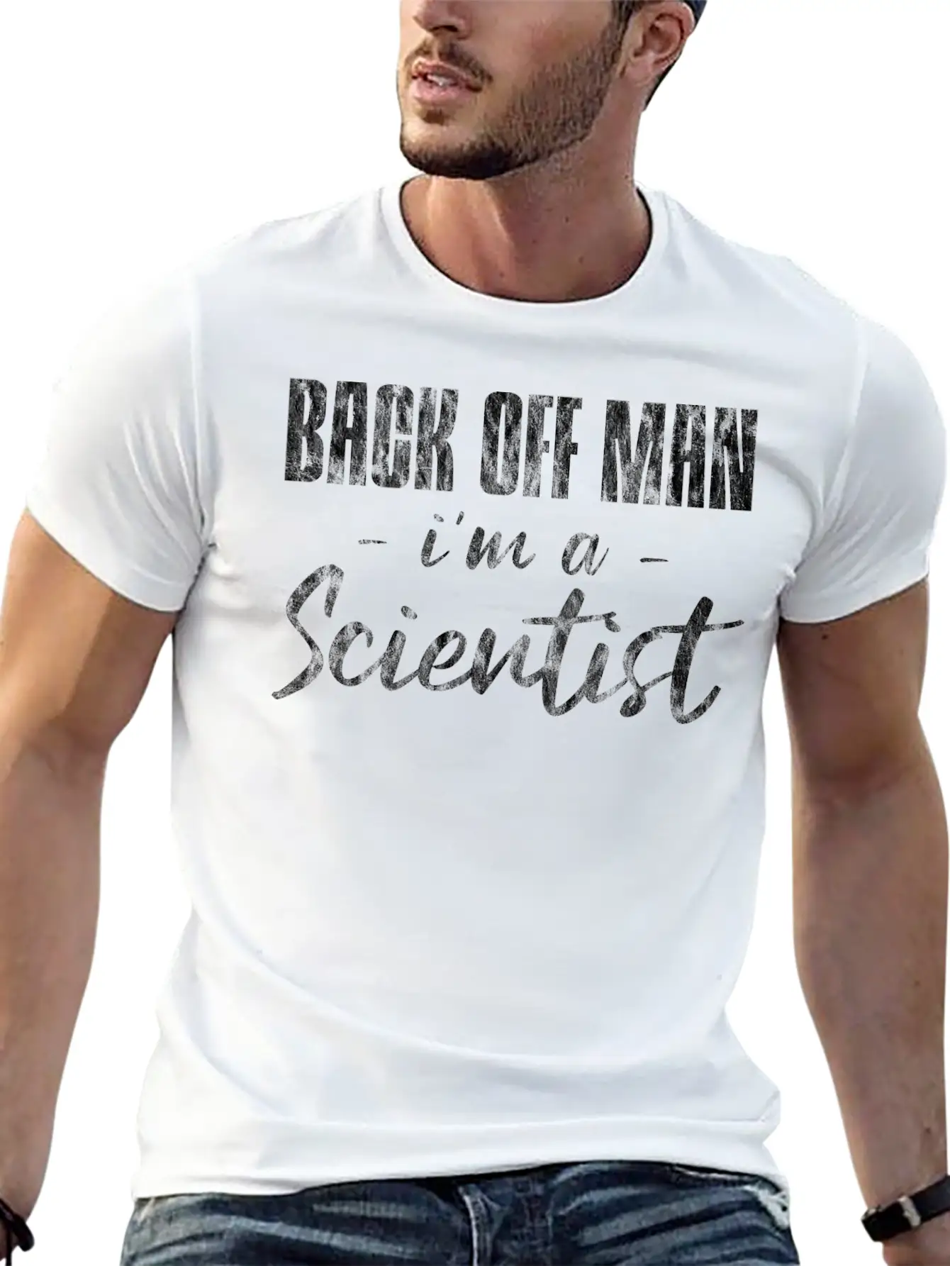 Back Off Man, I'm A Scientist 6 Soft Cotton Short Sleeve Tee – Unisex Wardrobe Staple