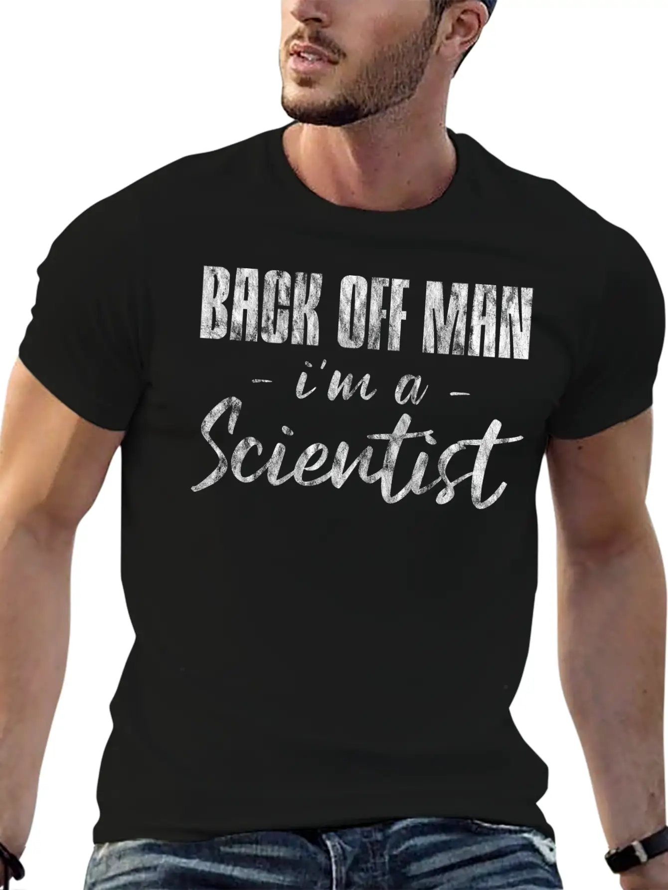 Back Off Man, I'm A Scientist 6 Soft Cotton Short Sleeve Tee – Unisex Wardrobe Staple