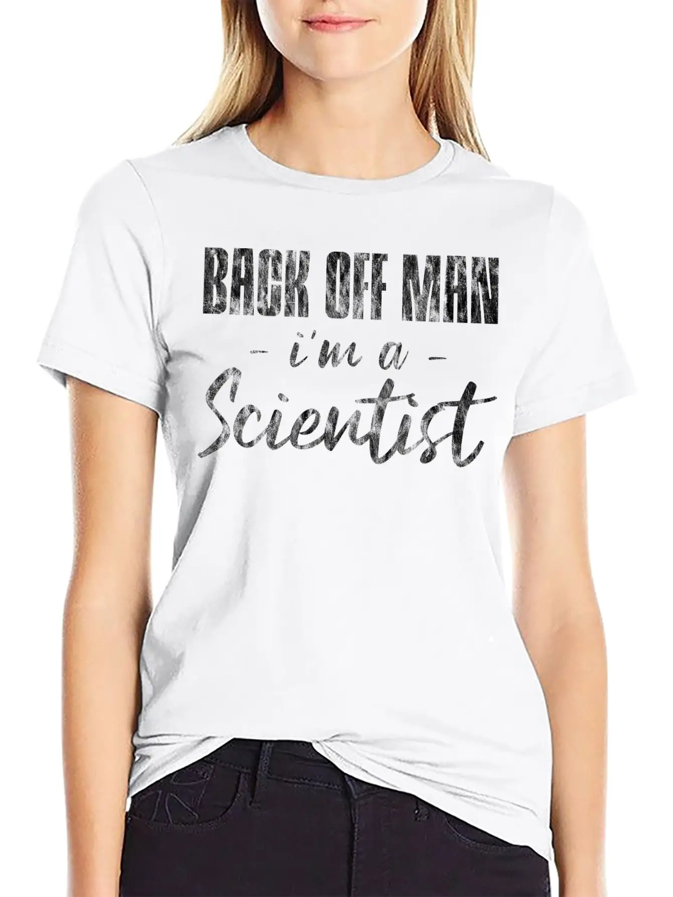 Back Off Man, I'm A Scientist 6 Soft Cotton Short Sleeve Tee – Unisex Wardrobe Staple