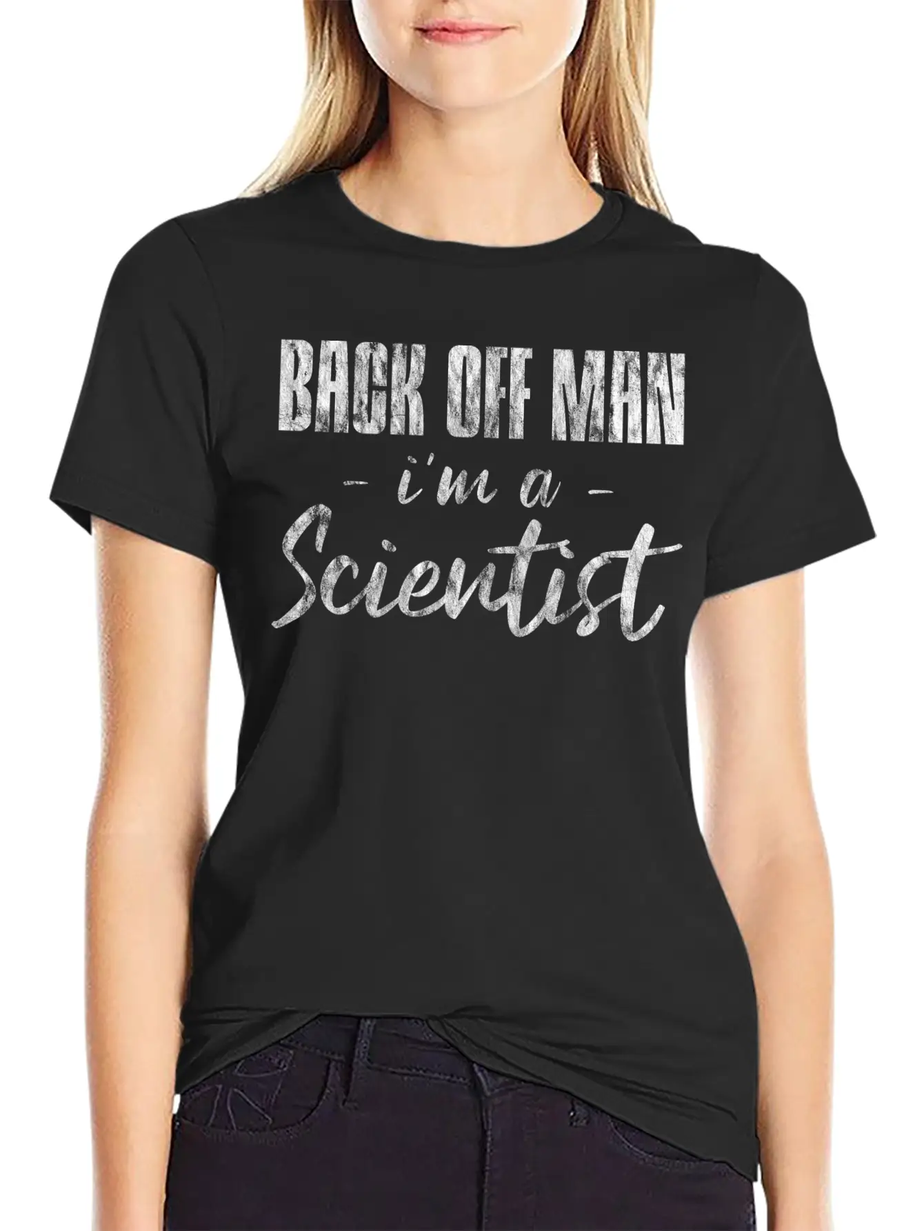 Back Off Man, I'm A Scientist 6 Soft Cotton Short Sleeve Tee – Unisex Wardrobe Staple
