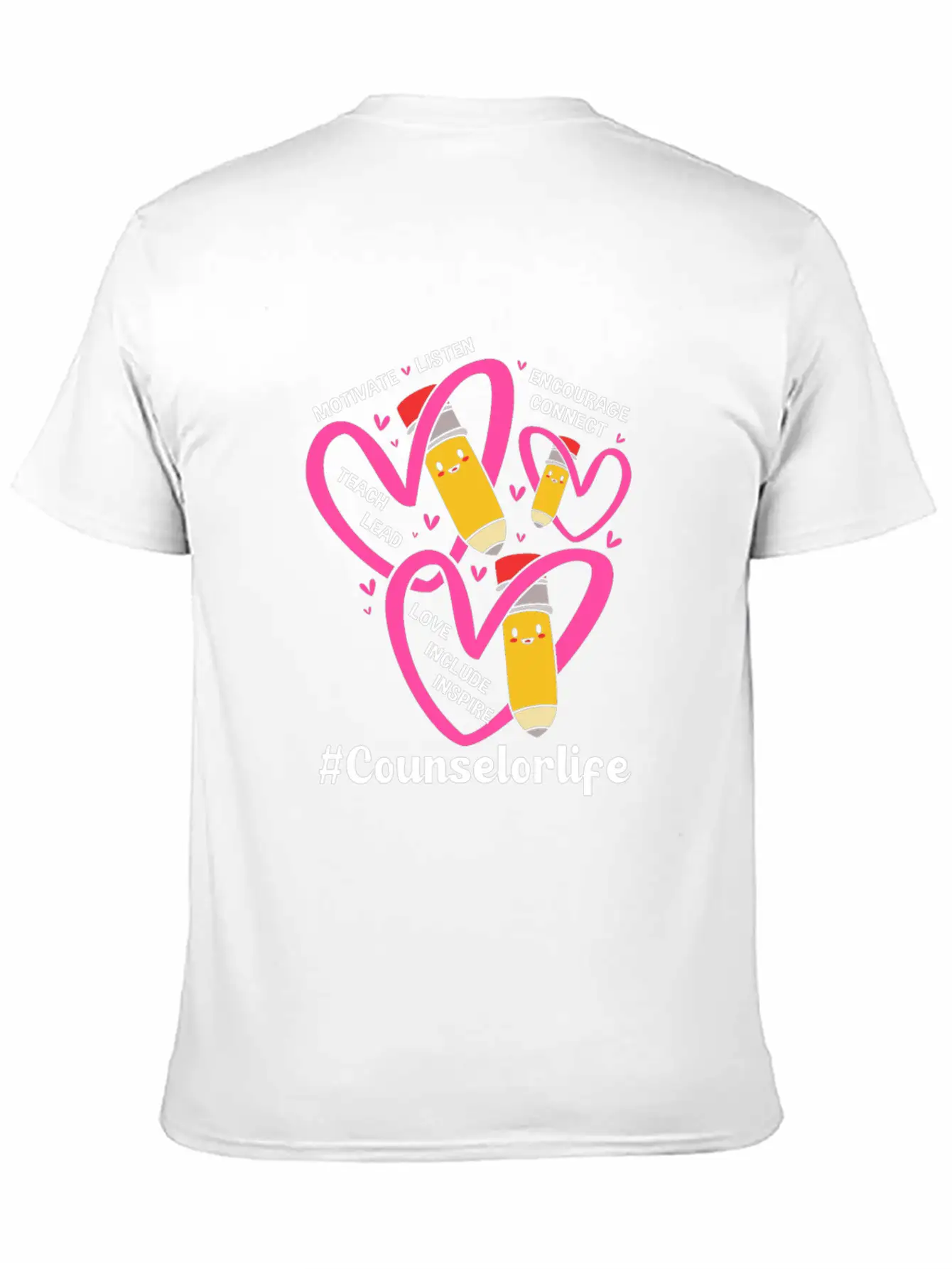 Back To School Counseling School Counselor Life Soft Cotton Short Sleeve Tee – Unisex Wardrobe Staple