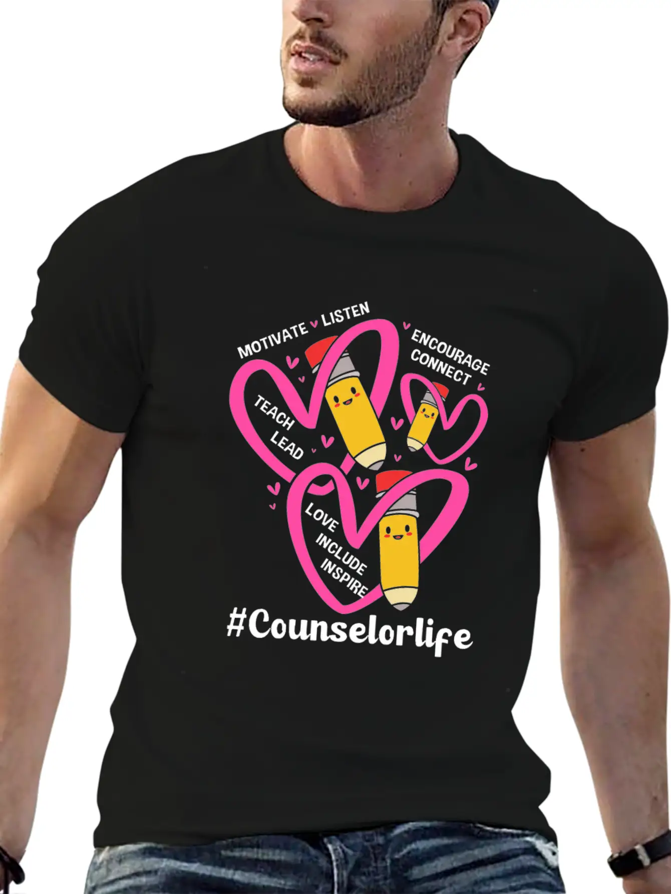 Back To School Counseling School Counselor Life Soft Cotton Short Sleeve Tee – Unisex Wardrobe Staple