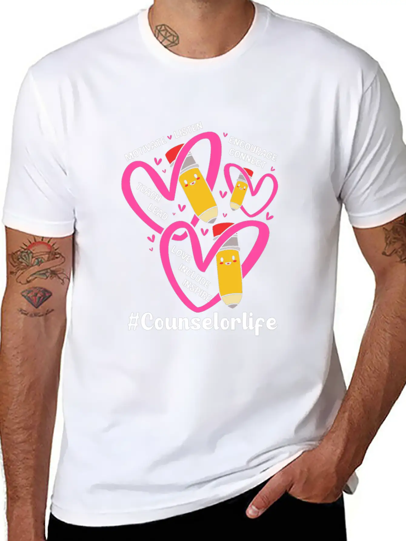 Back To School Counseling School Counselor Life Soft Cotton Short Sleeve Tee – Unisex Wardrobe Staple