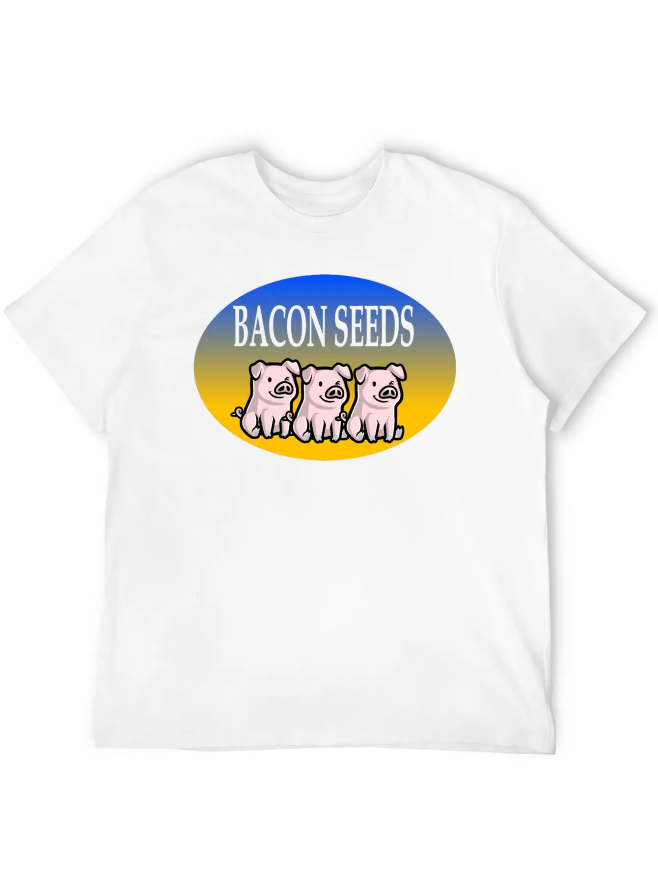 Bacon Seeds Essential Cotton Tee For Daily Outfits – Unisex Style