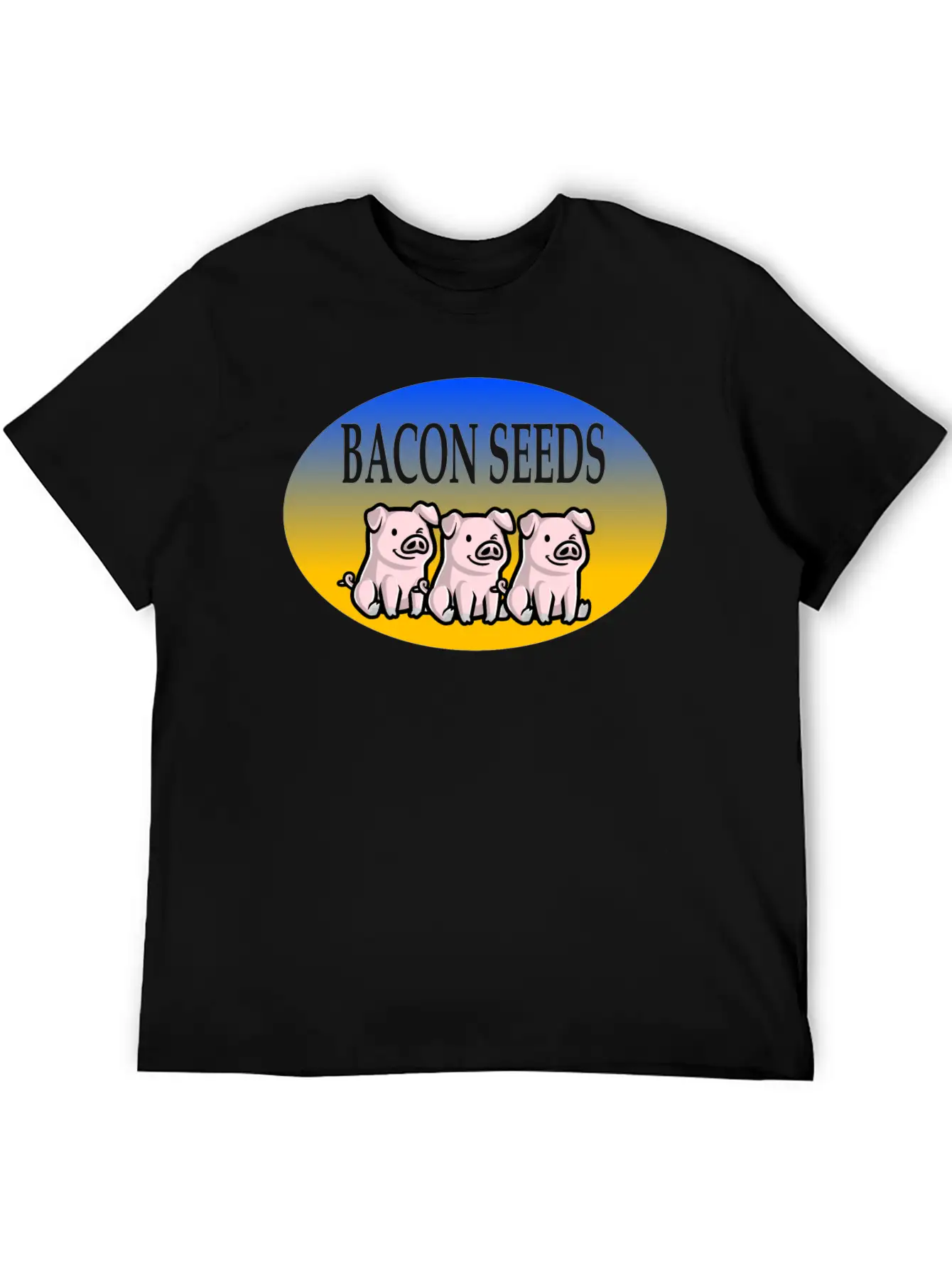 Bacon Seeds Essential Cotton Tee For Daily Outfits – Unisex Style